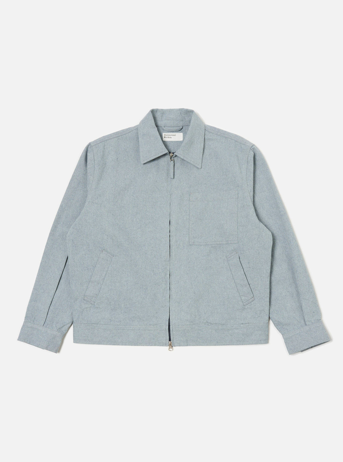 Indigo Reworked Jean Cloth Rose Bowl Jacket