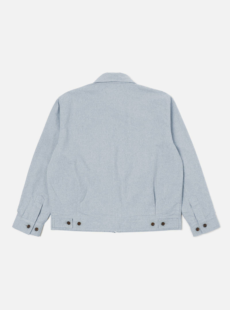 Indigo Reworked Jean Cloth Rose Bowl Jacket