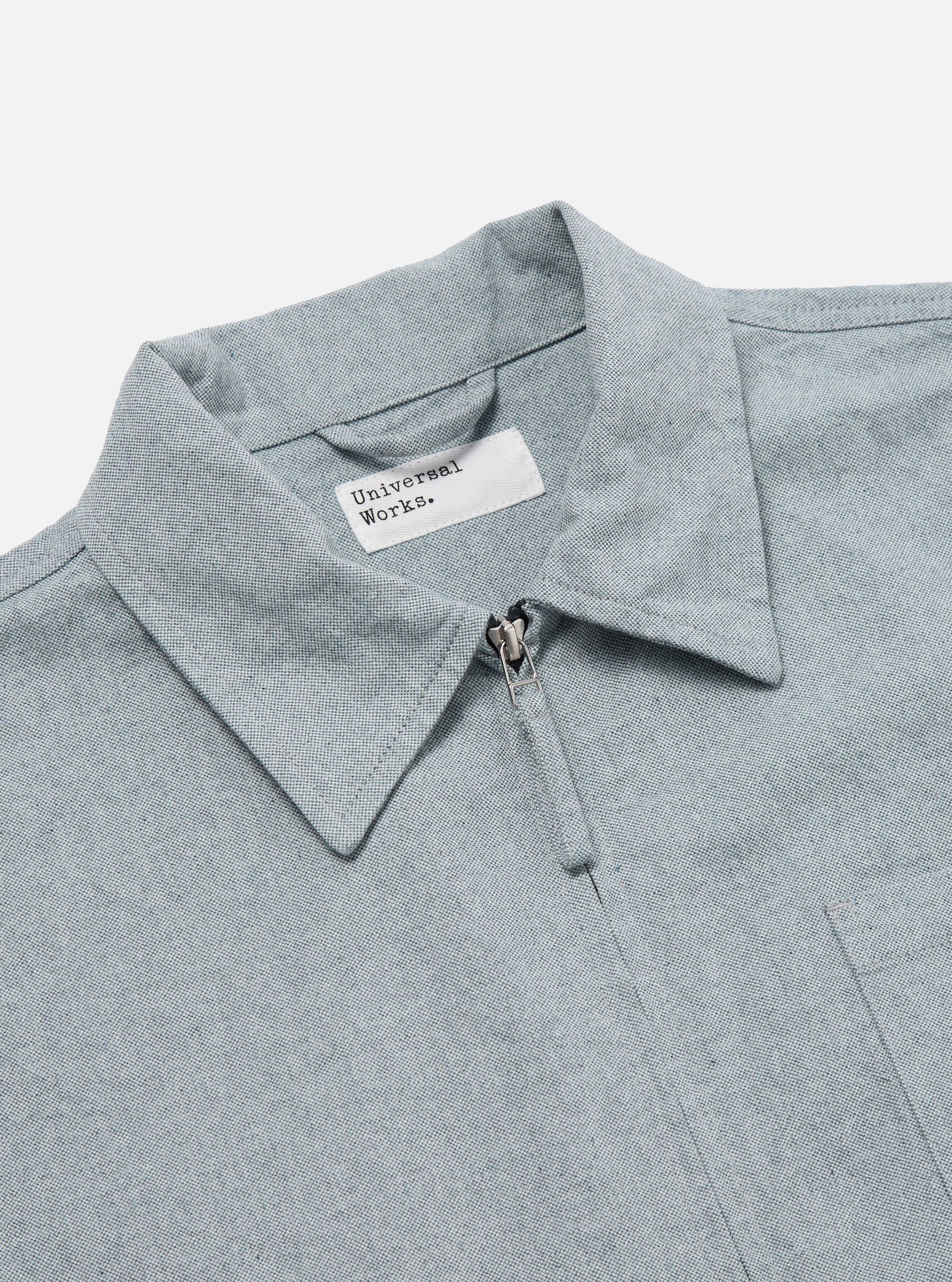 Indigo Reworked Jean Cloth Rose Bowl Jacket