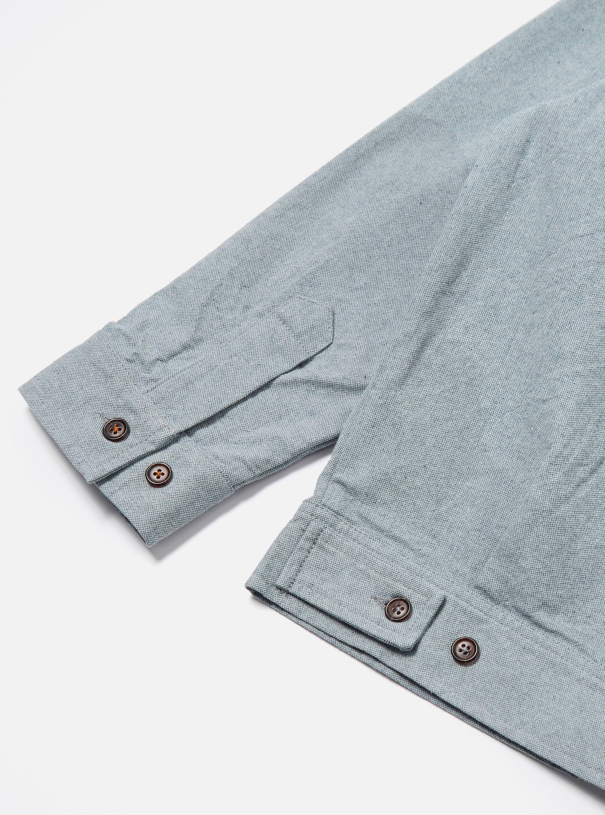 Indigo Reworked Jean Cloth Rose Bowl Jacket