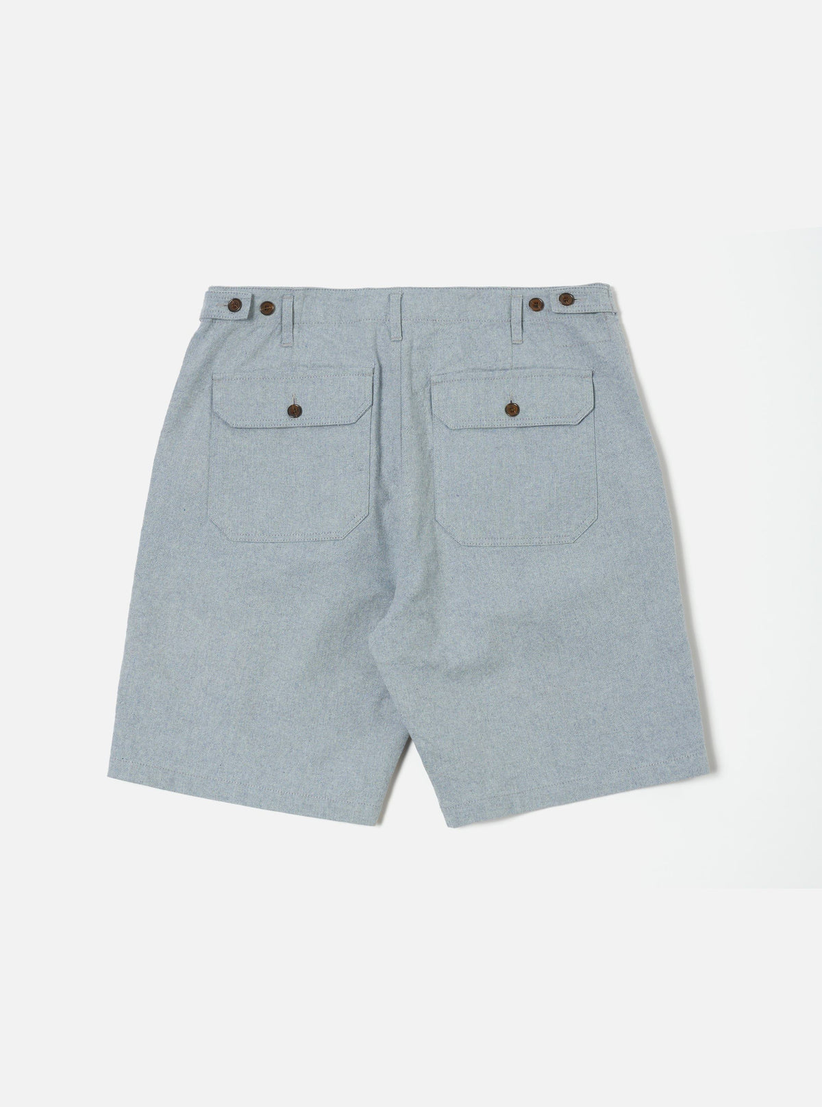Indigo Reworked Jean Cloth Alva Short
