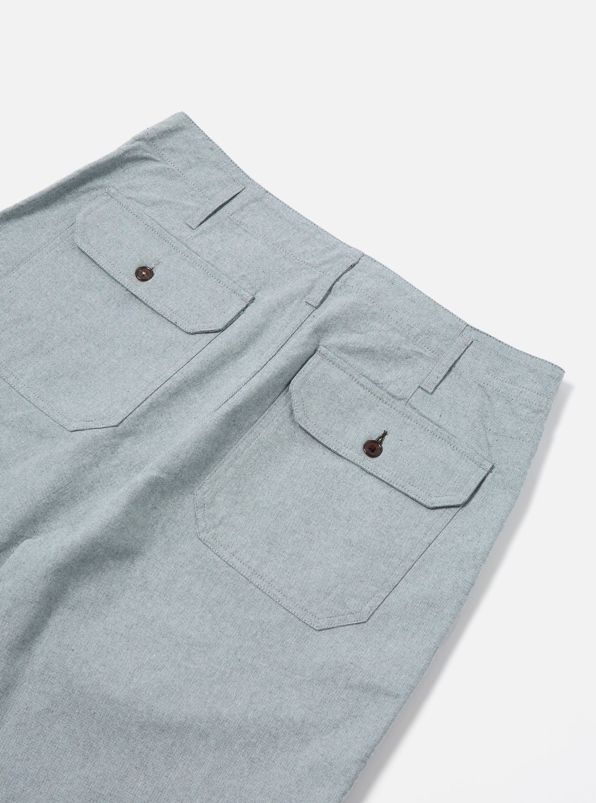 Indigo Reworked Jean Cloth Alva Short