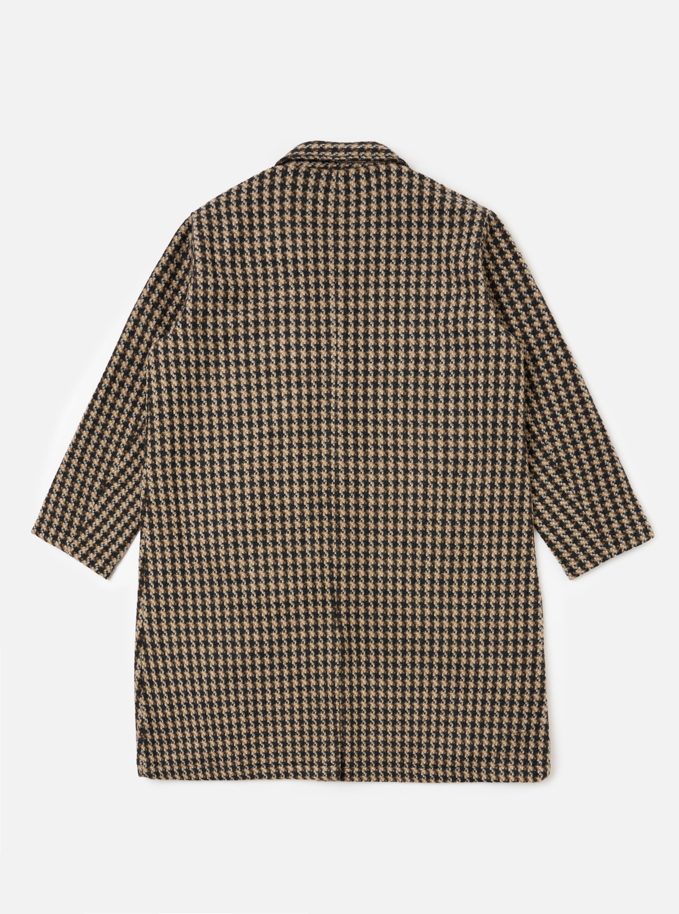 Men's Sand Cortina Tweed Long Swing Coat – Universal Works