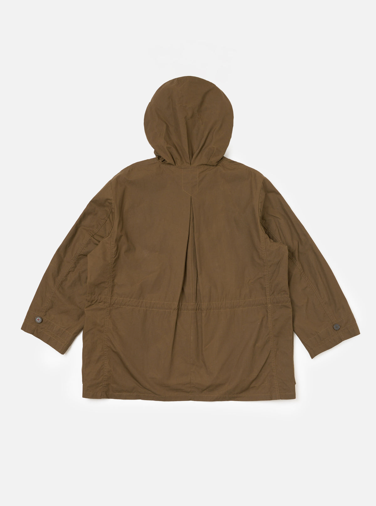 Brown British Wax Cotton Boston Parka