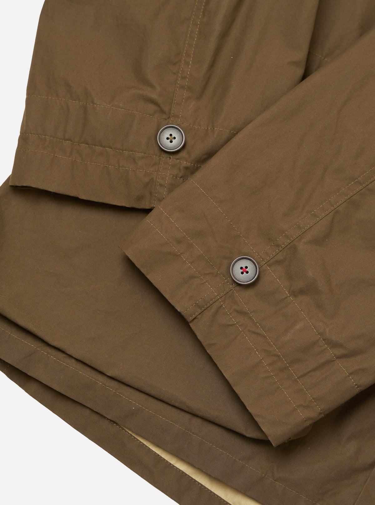 Brown British Wax Cotton Boston Parka