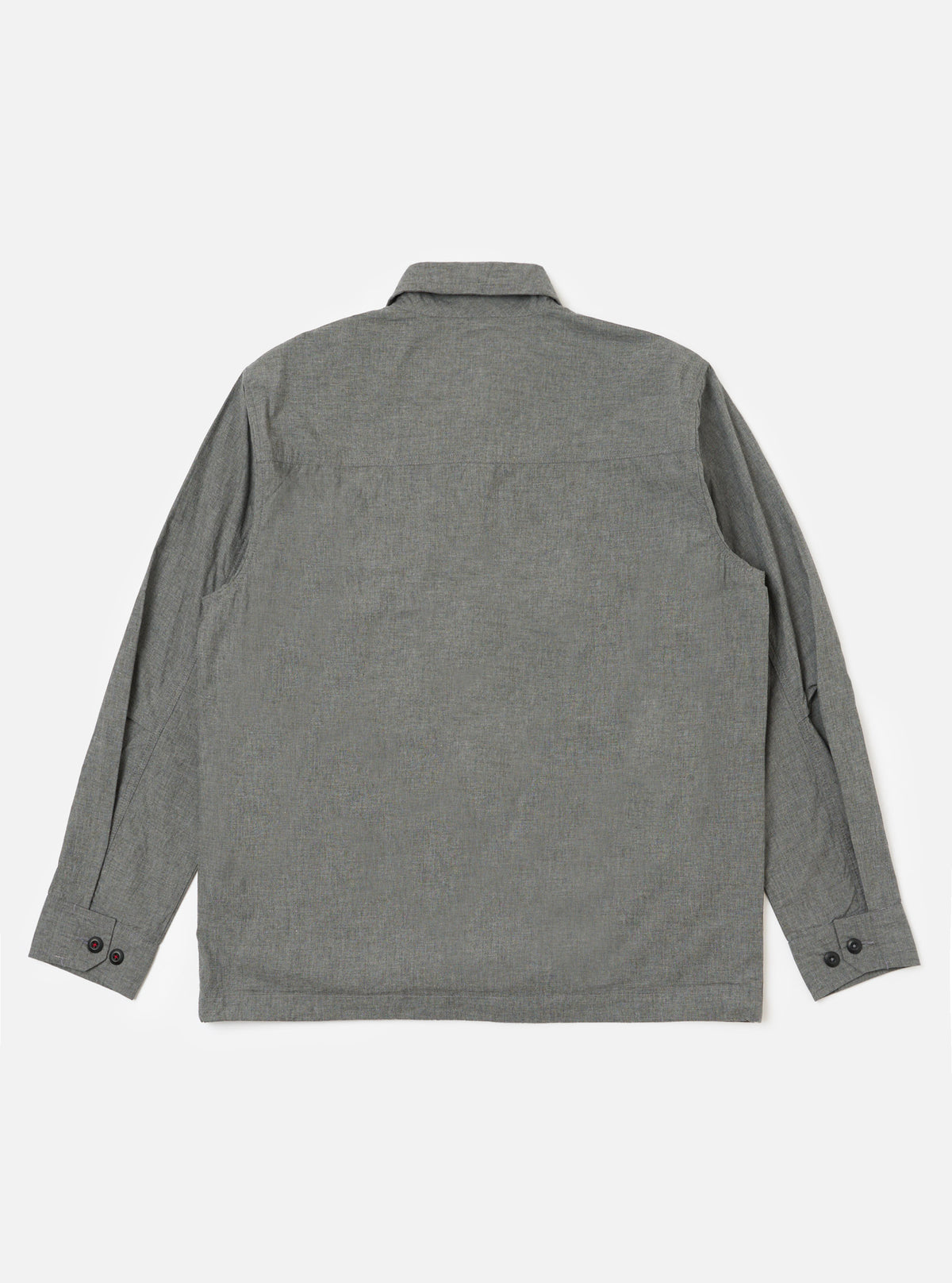 Charcoal Organic Chambray Parachute Field Jacket