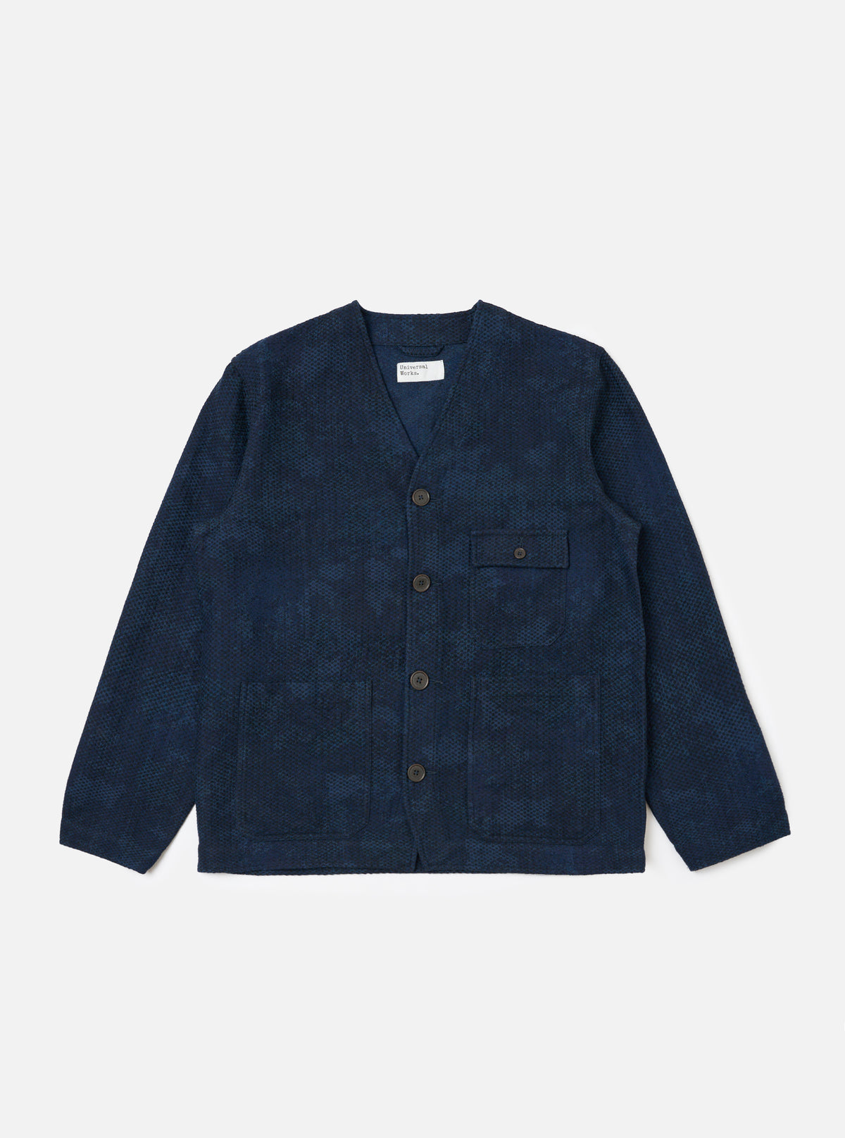 Black/Indigo Denim Camo Cabin Jacket