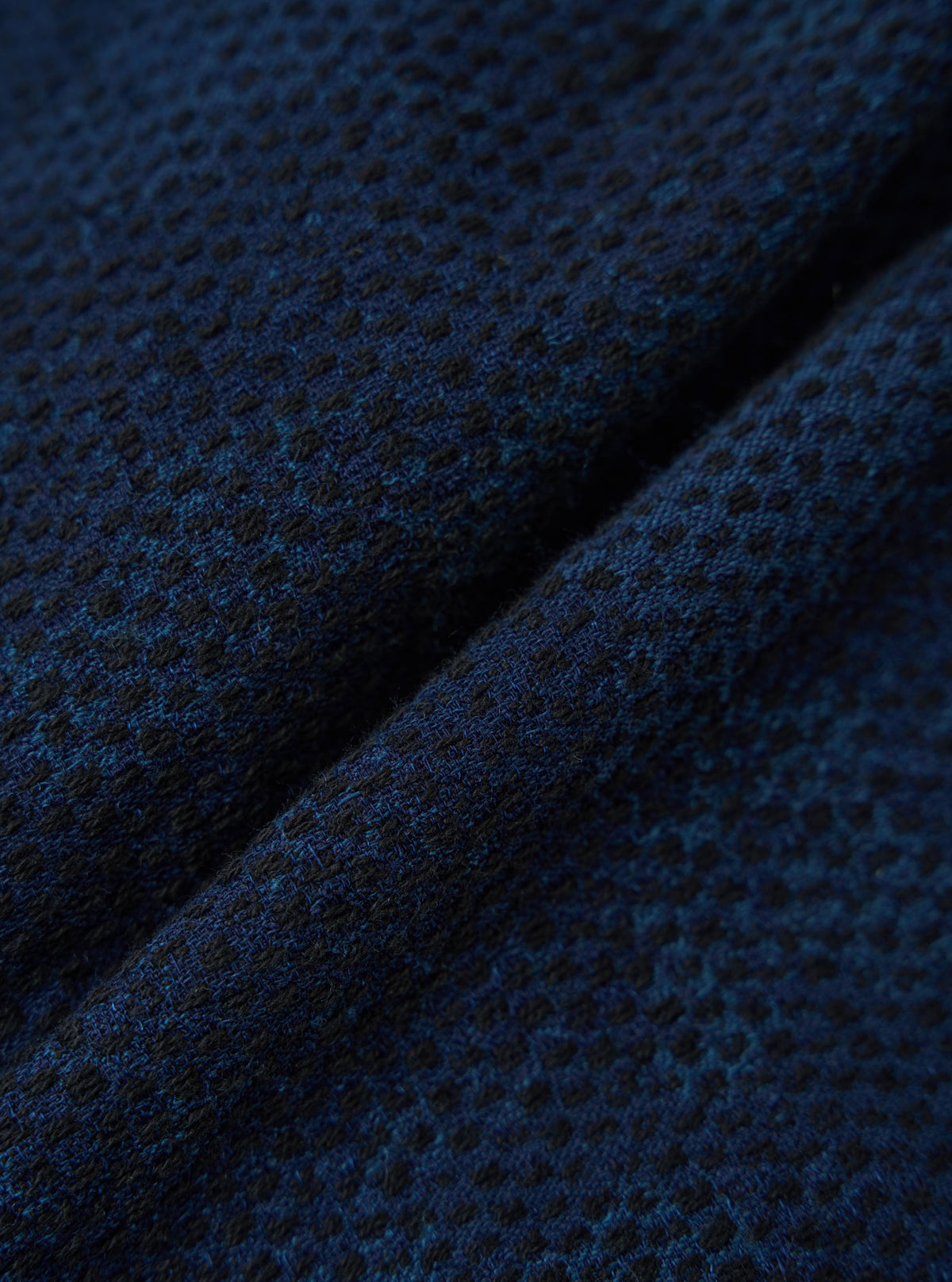 Black/Indigo Denim Camo Cabin Jacket