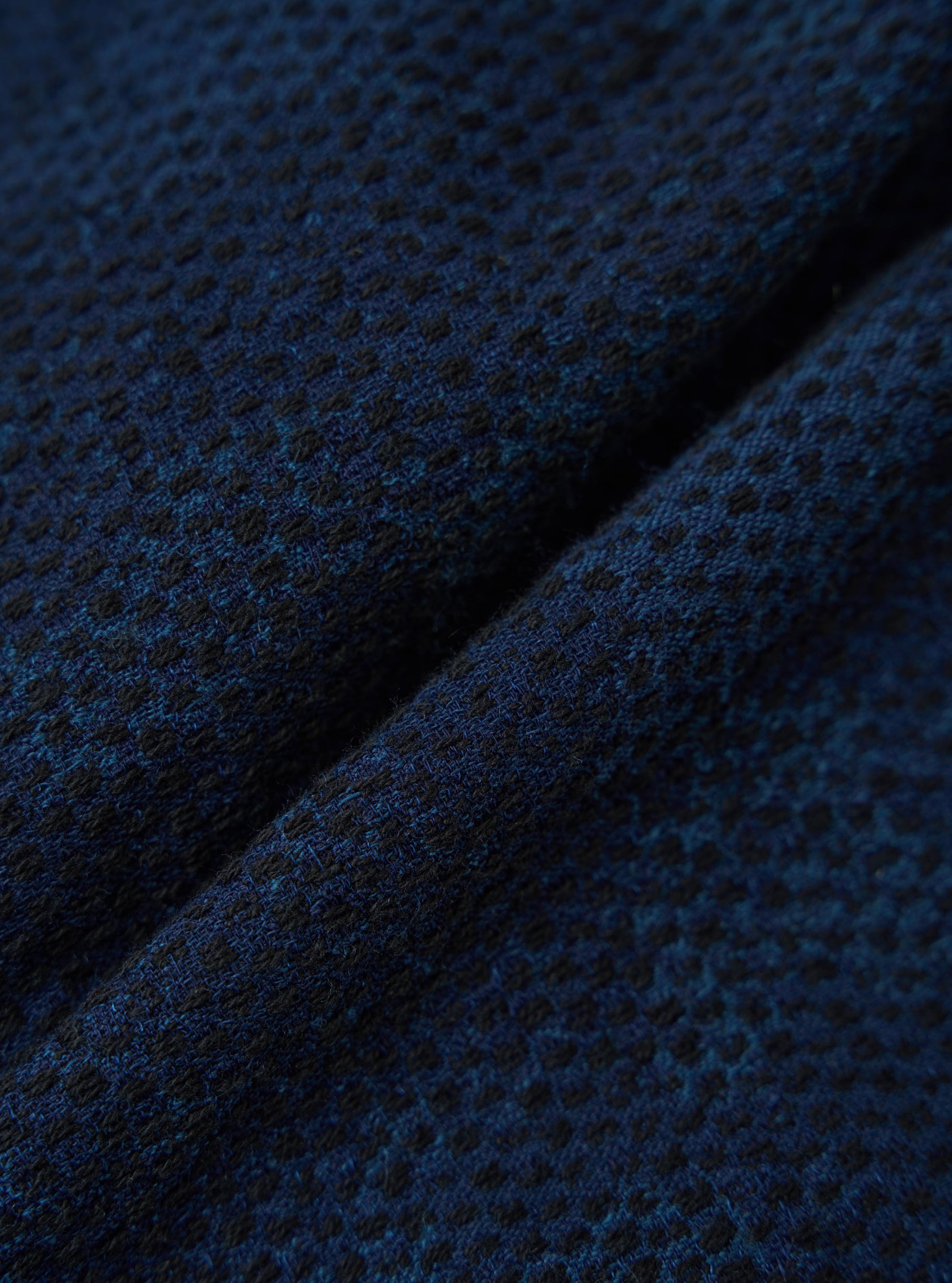 Black/Indigo Denim Camo Cabin Jacket