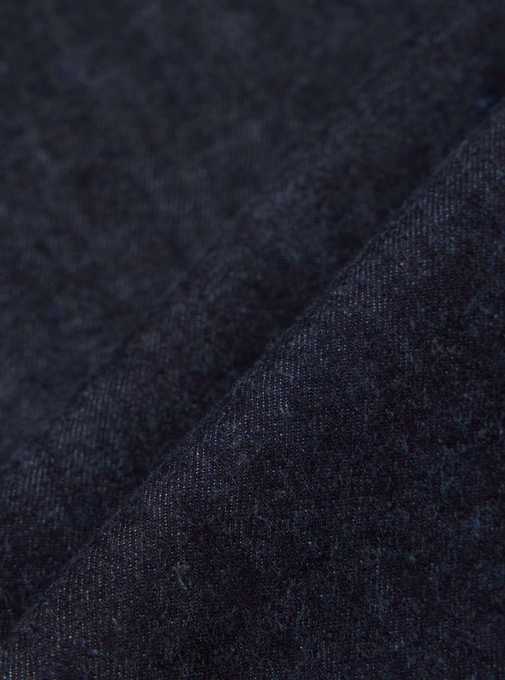 Indigo Brushed Denim Labour Jacket