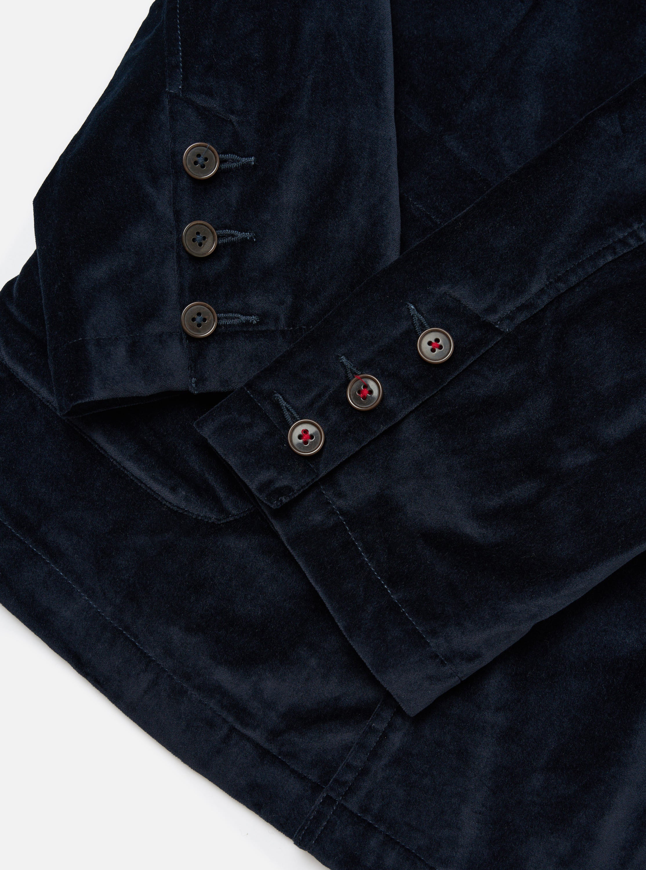 Men's Navy Velveteen Manor Suit Jacket – Universal Works