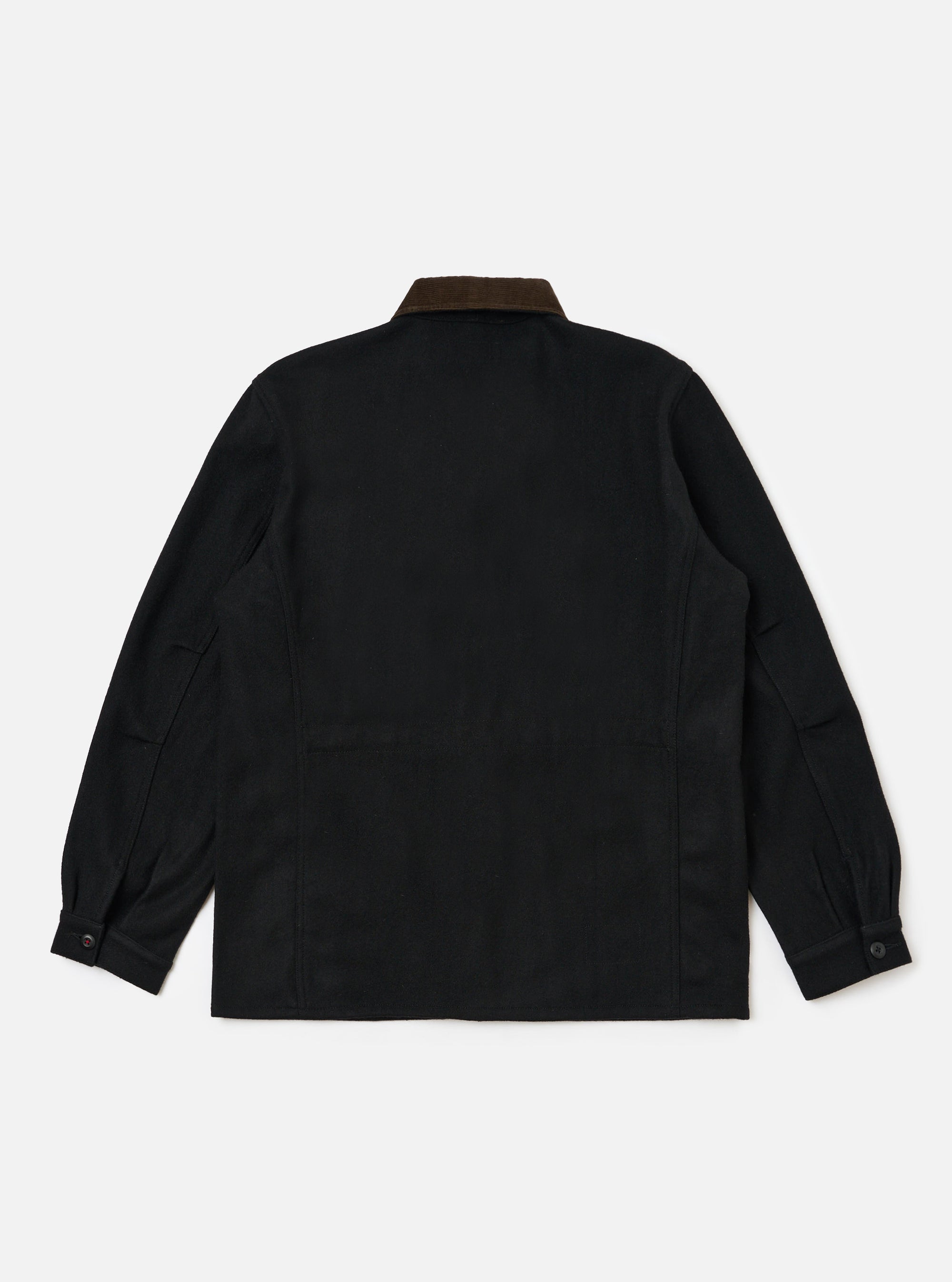 Black Mowbray Military Fatigue Jacket