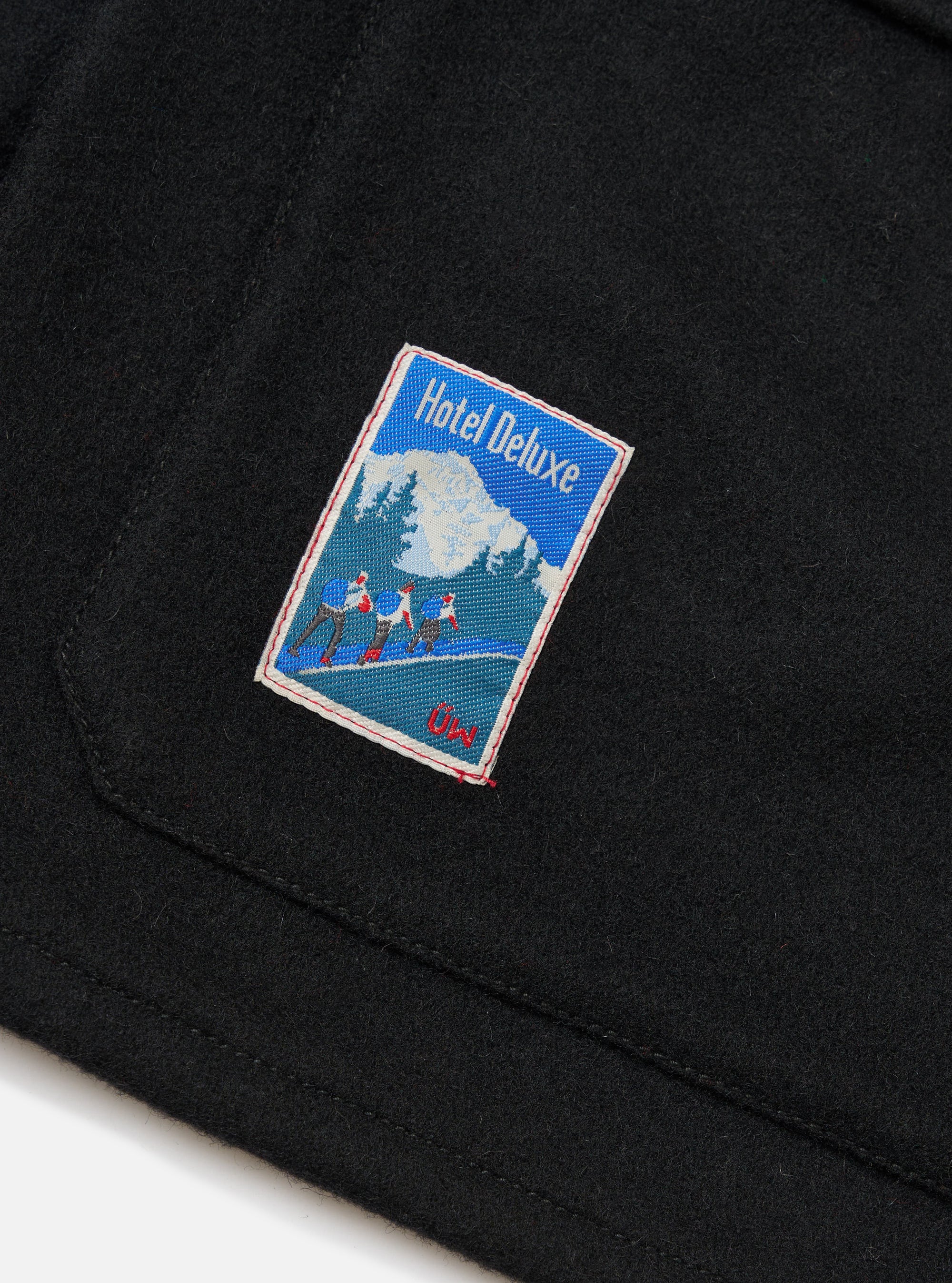 Black Mowbray Military Fatigue Jacket