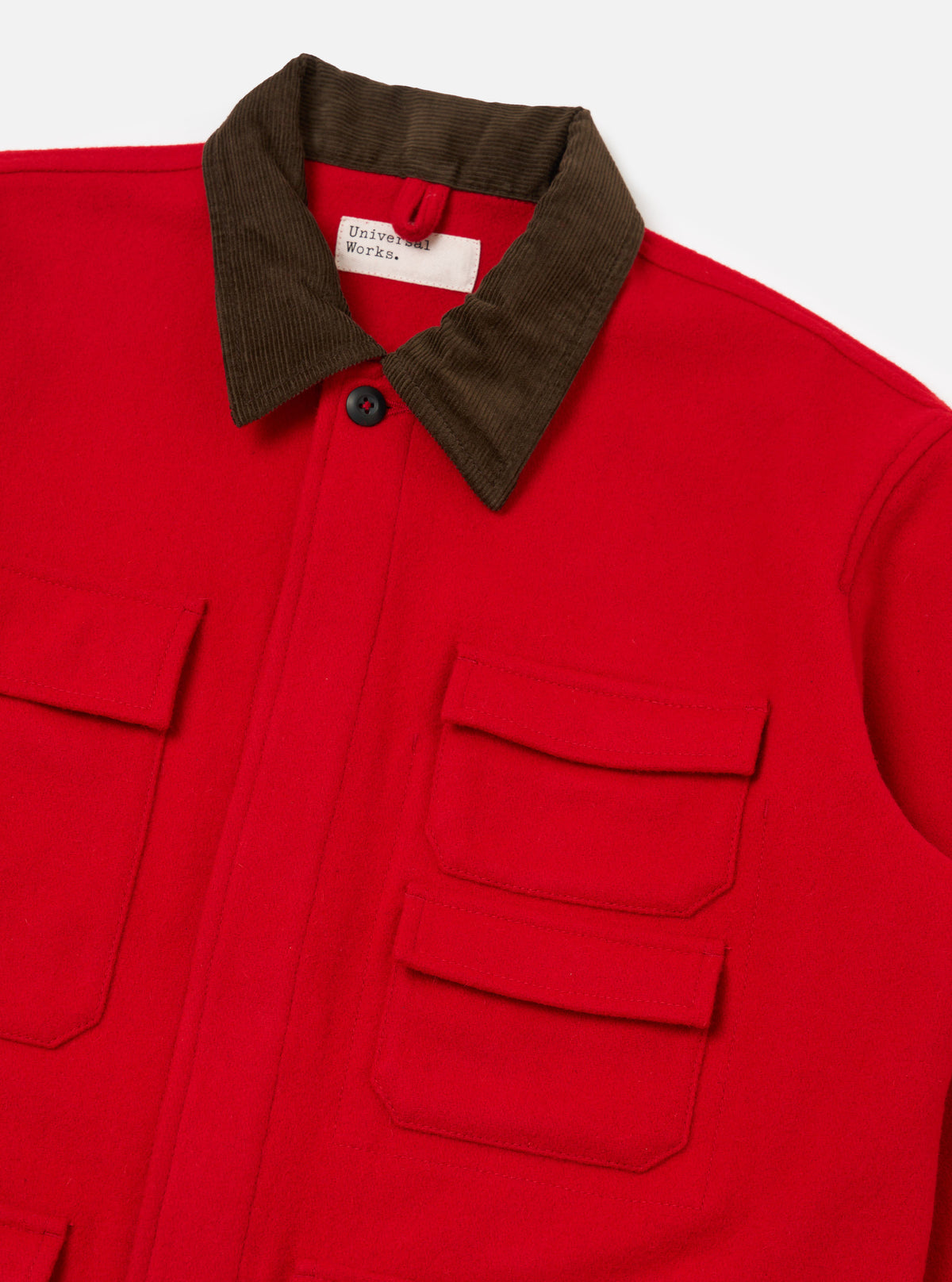 Red Mowbray Military Fatigue Jacket