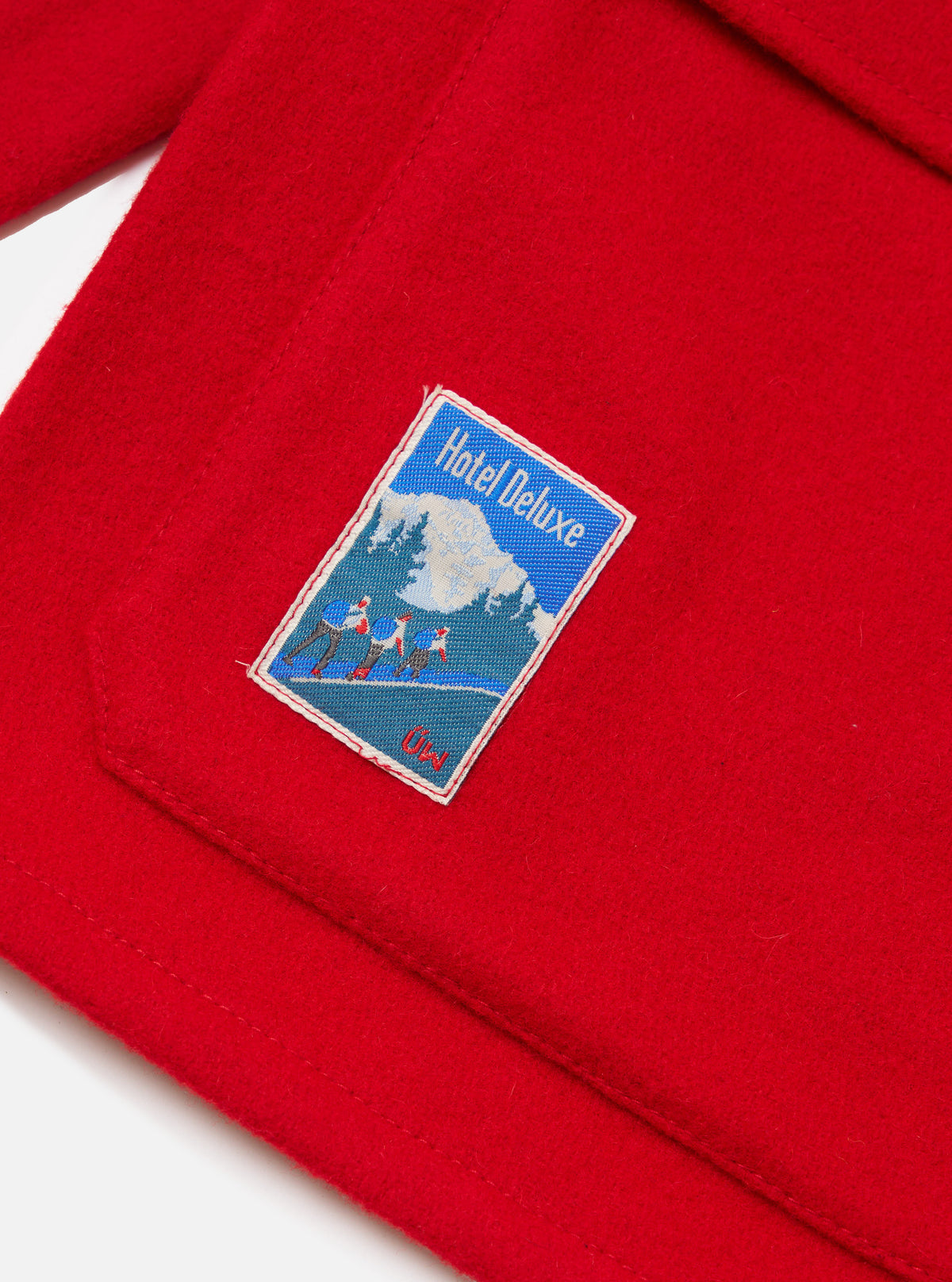 Red Mowbray Military Fatigue Jacket