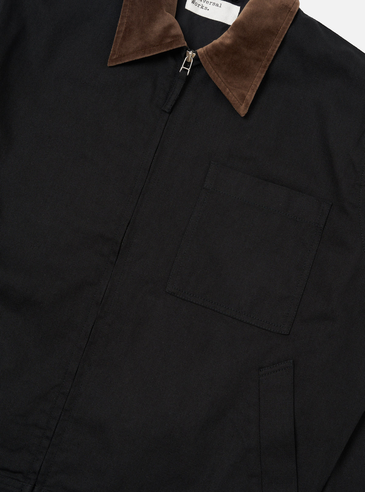 Black Works Twill Rose Bowl Jacket