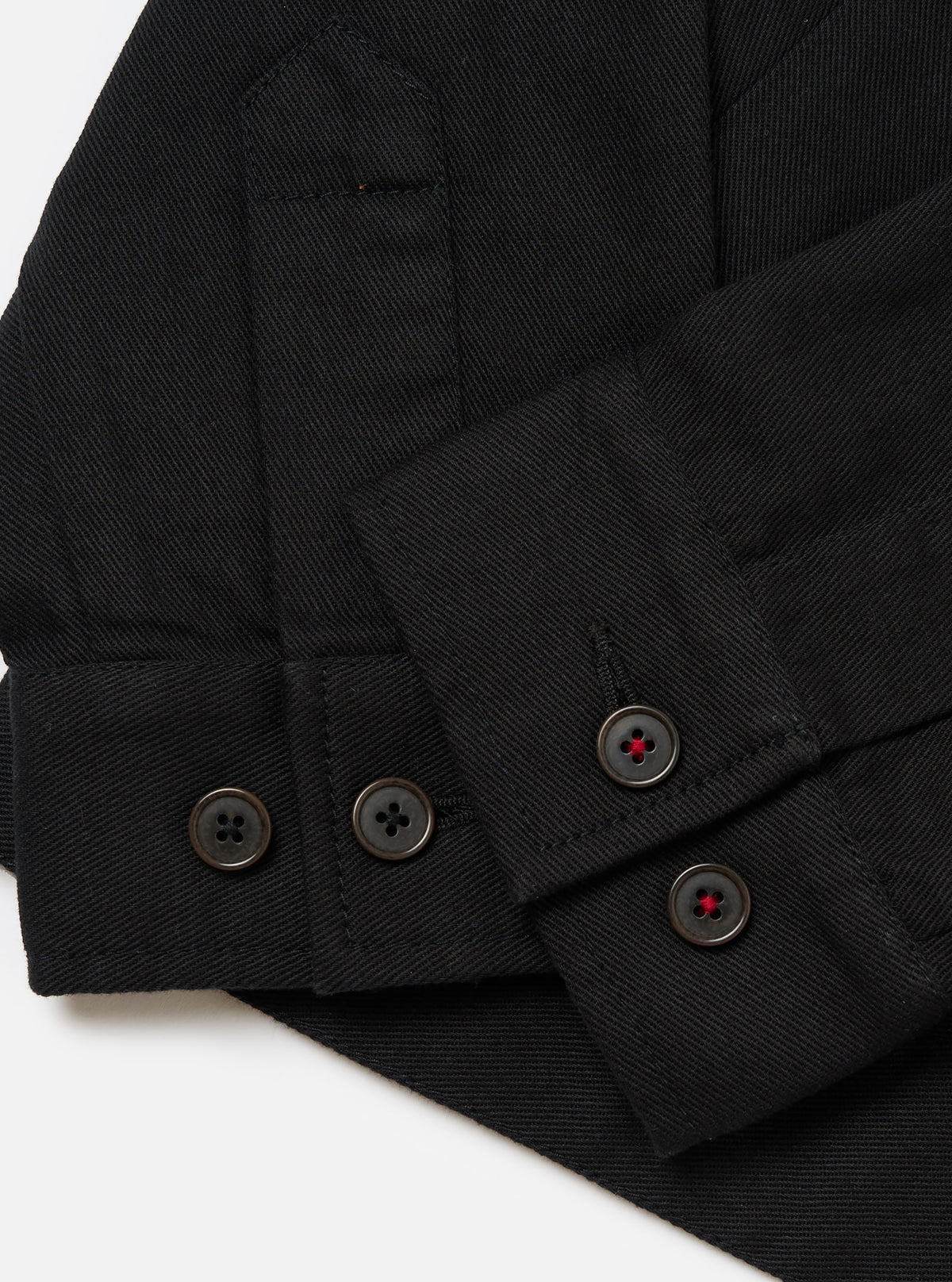 Black Works Twill Rose Bowl Jacket