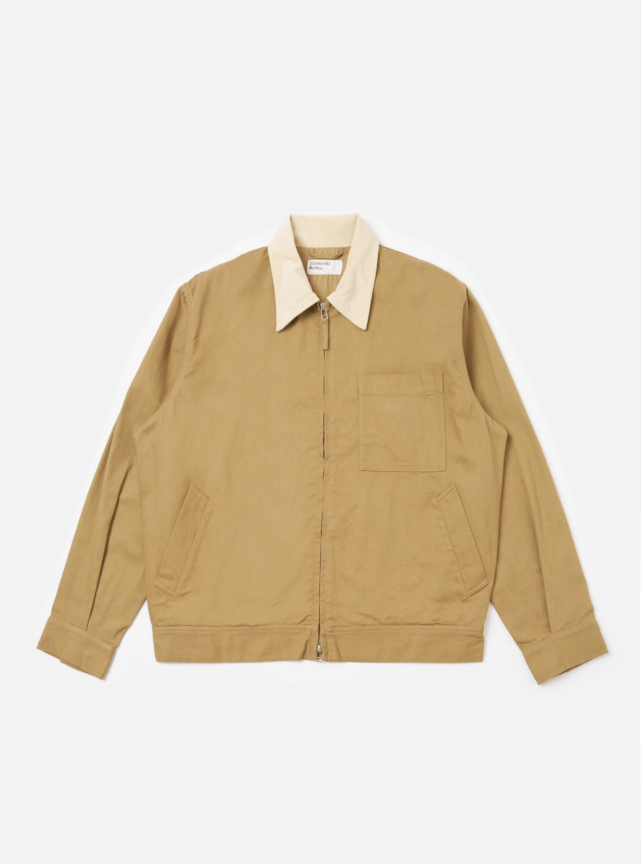 Men's Khaki Works Twill Rose Bowl Jacket – Universal Works