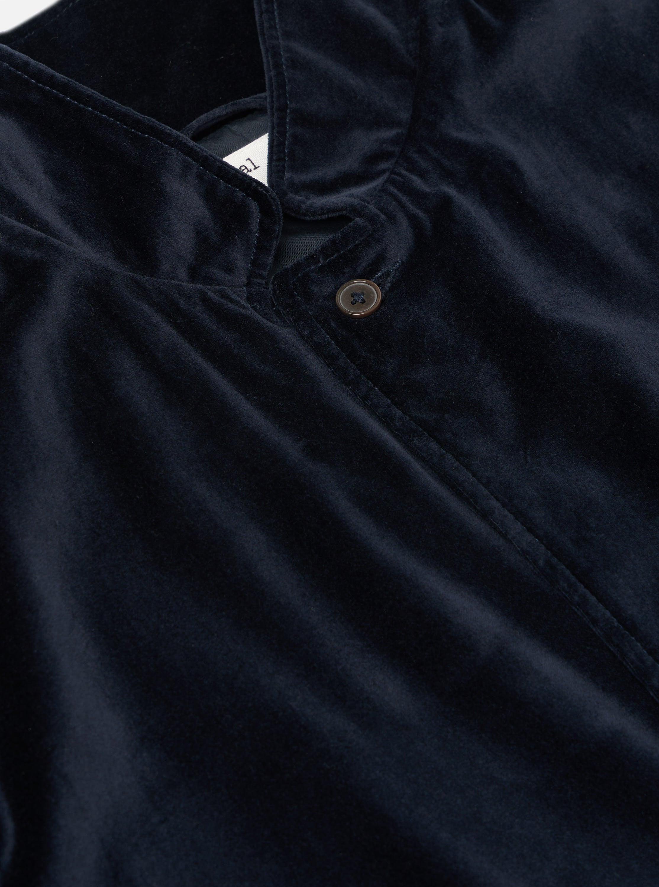 Men's Navy Velveteen Two Button Jacket – Universal Works