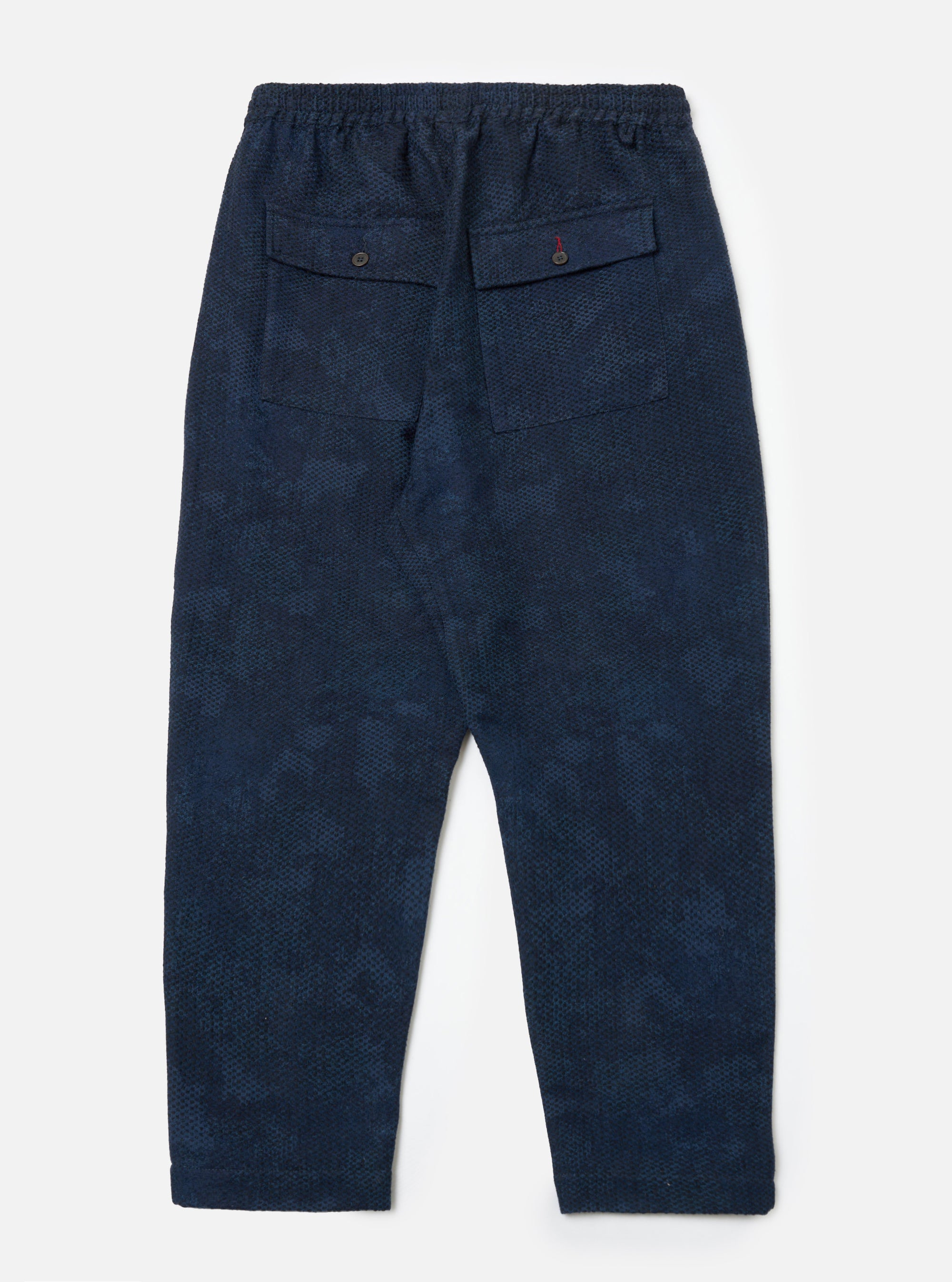 Black/Indigo Denim Camo Braga Pant