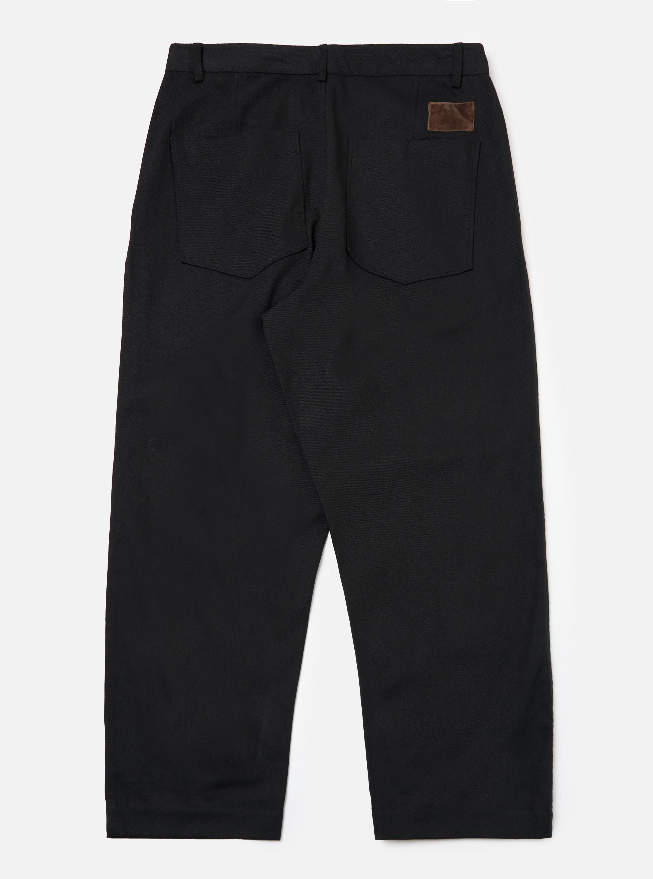 Men's Black Twill Duke Wide Leg Pant – Universal Works