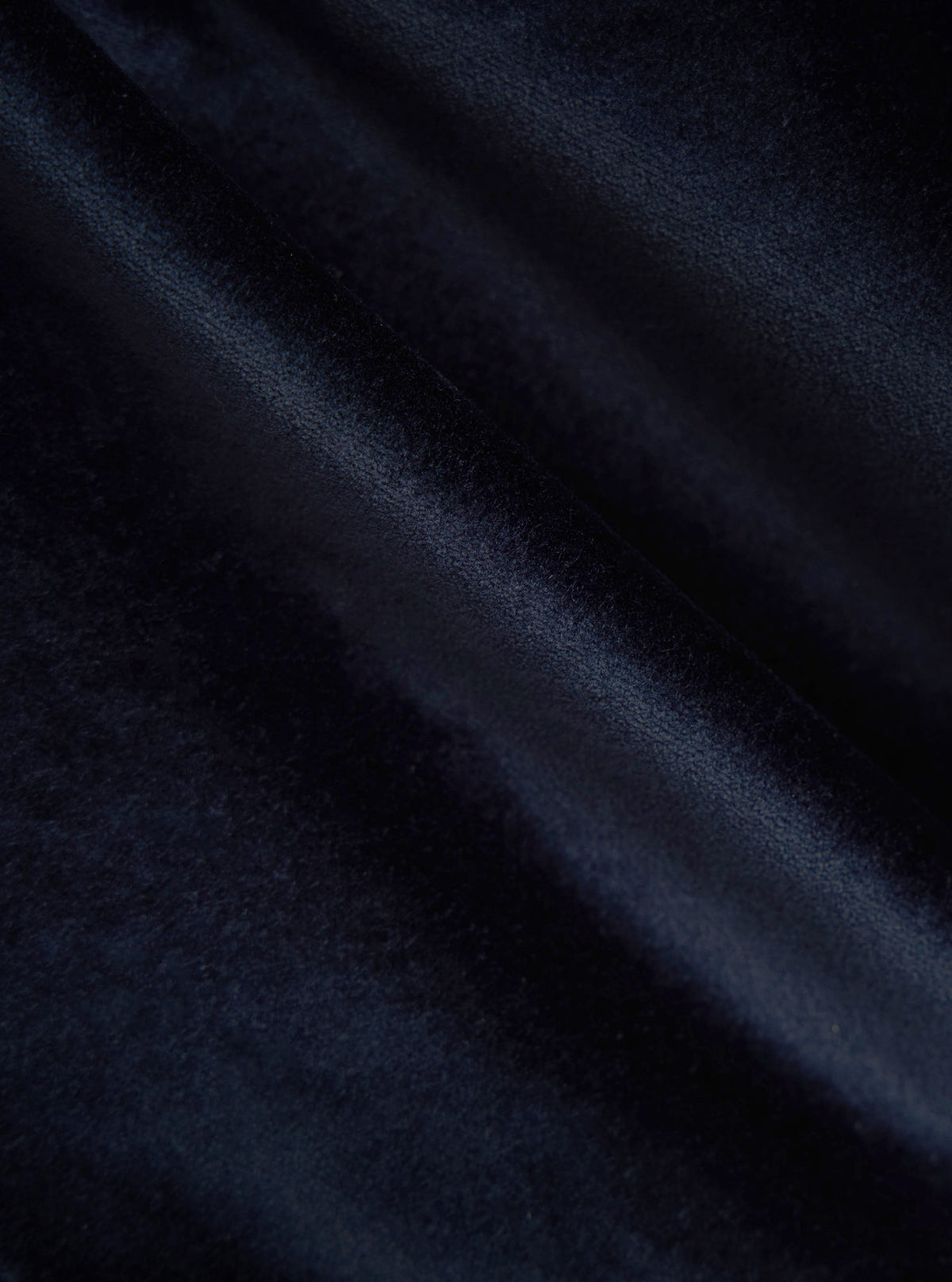 Navy Velveteen Military Chino