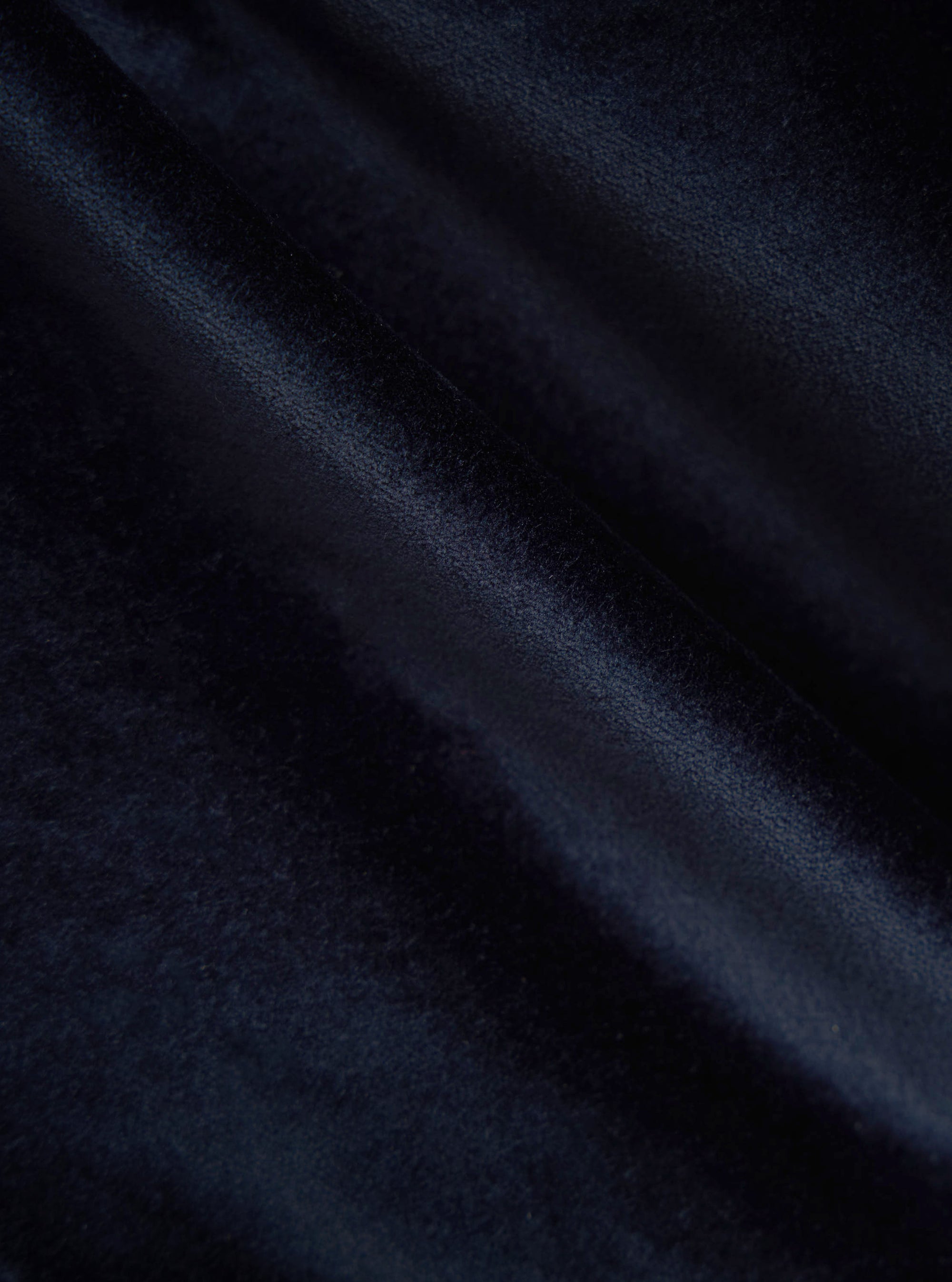 Navy Velveteen Military Chino