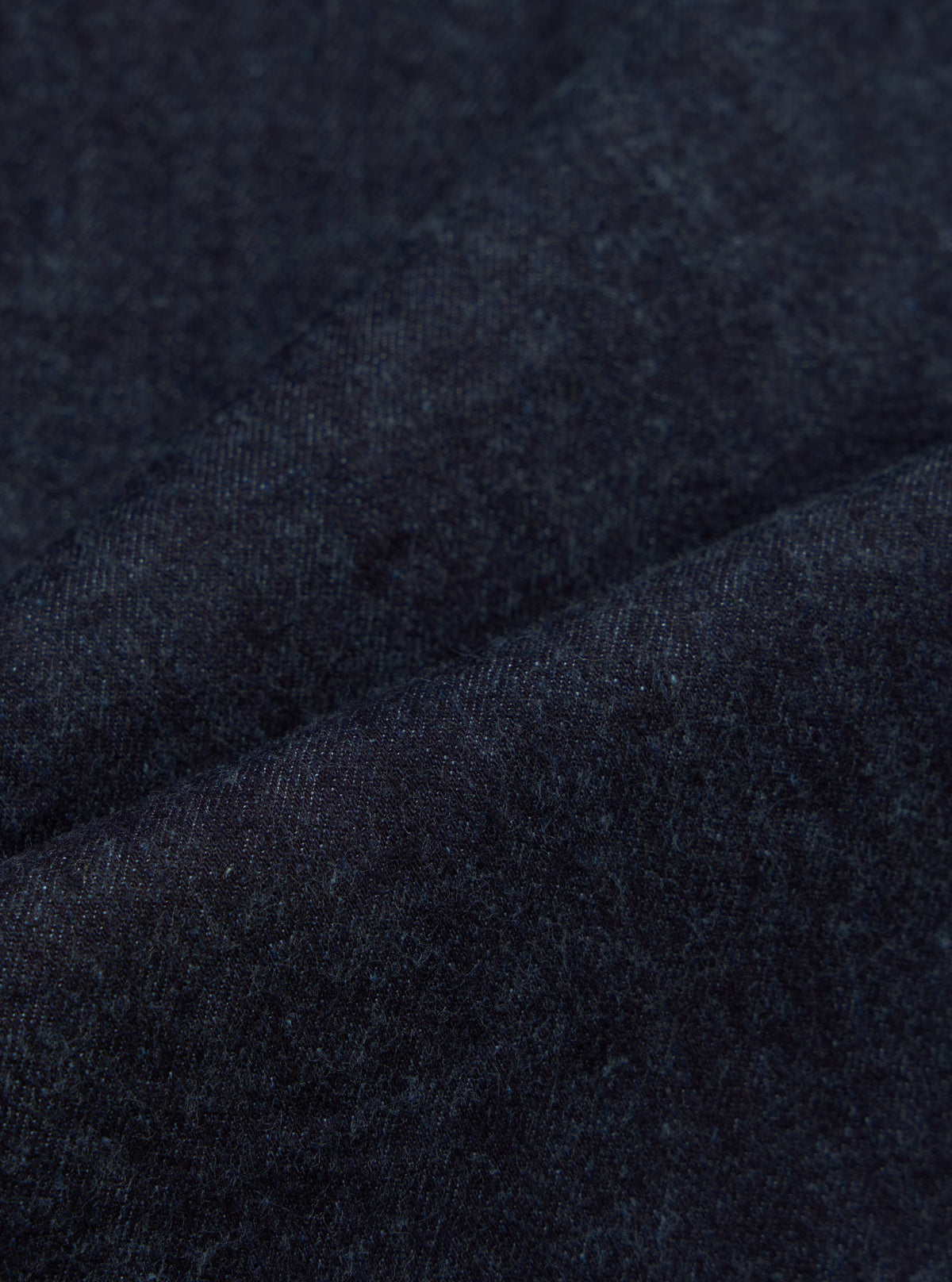 Indigo Brushed Denim Oxford Pant