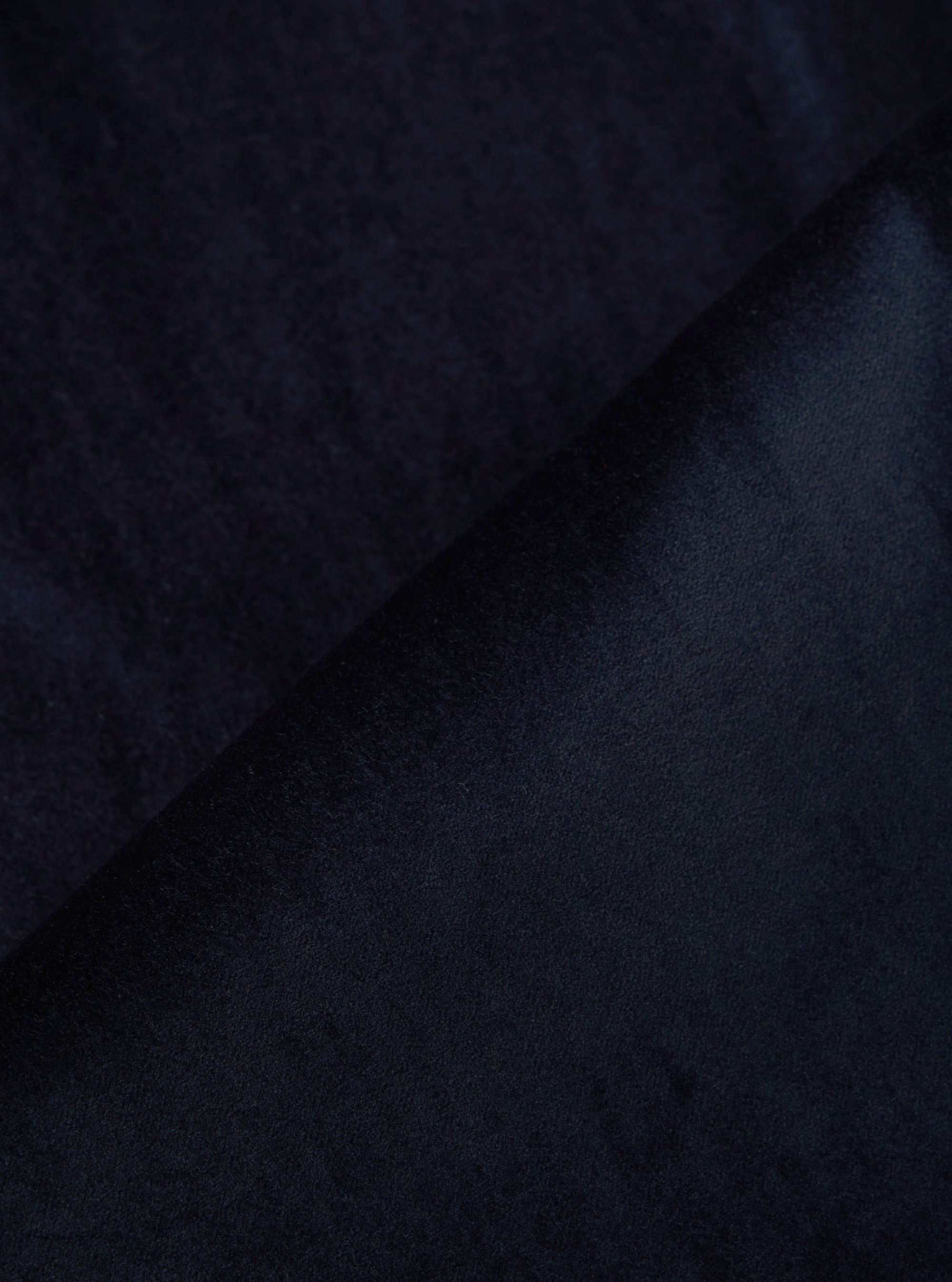 Navy Velveteen Oxford Pant