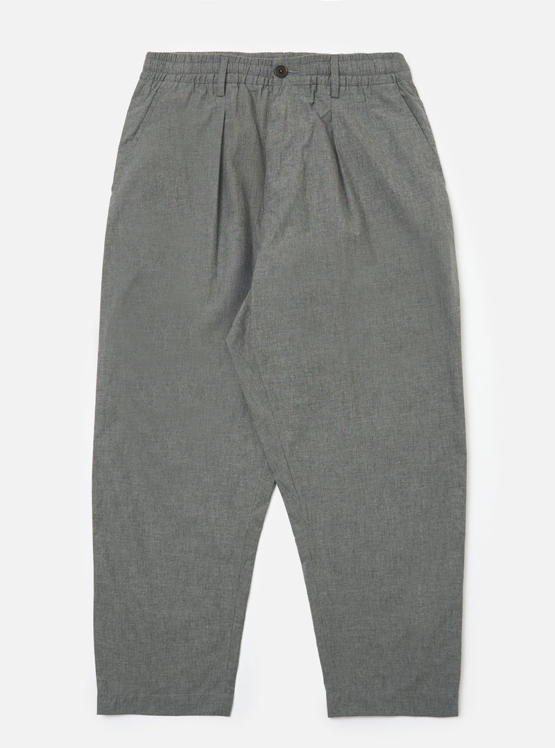Charcoal Organic Chambray Oxford Pant