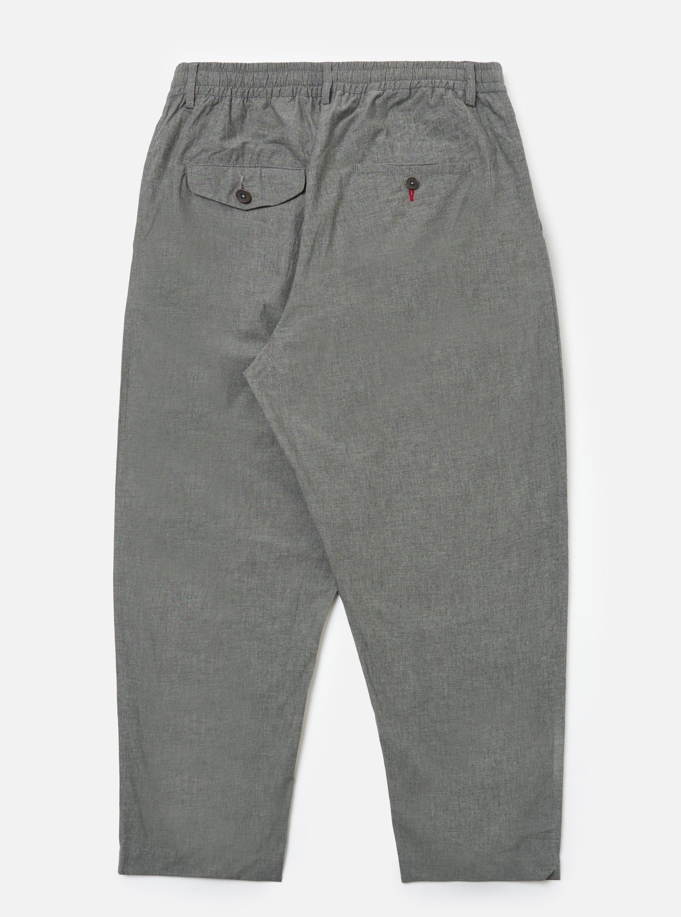 Men's Charcoal Organic Chambray Oxford Pant – Universal Works