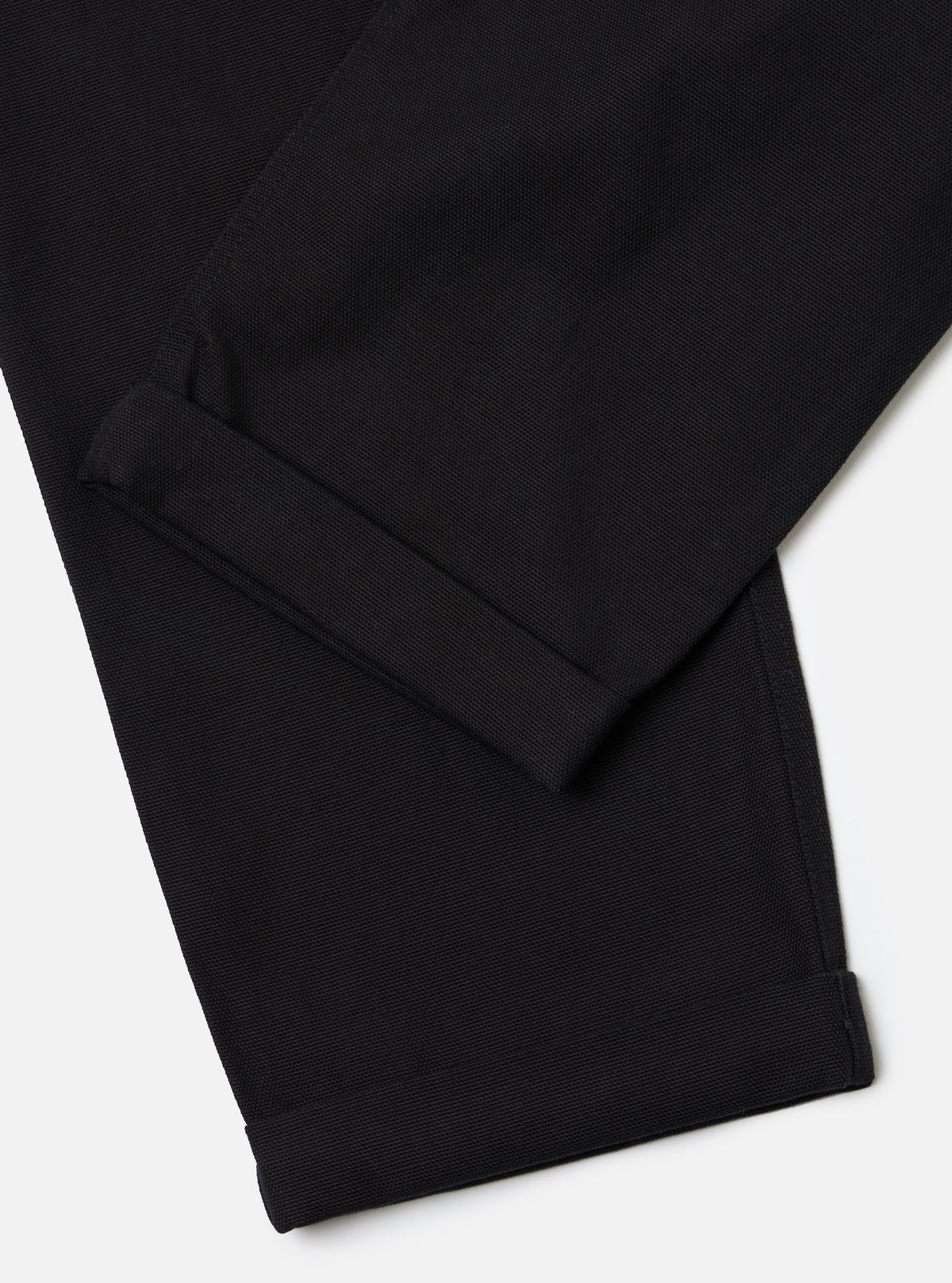 Black Organic Canvas Super Chino