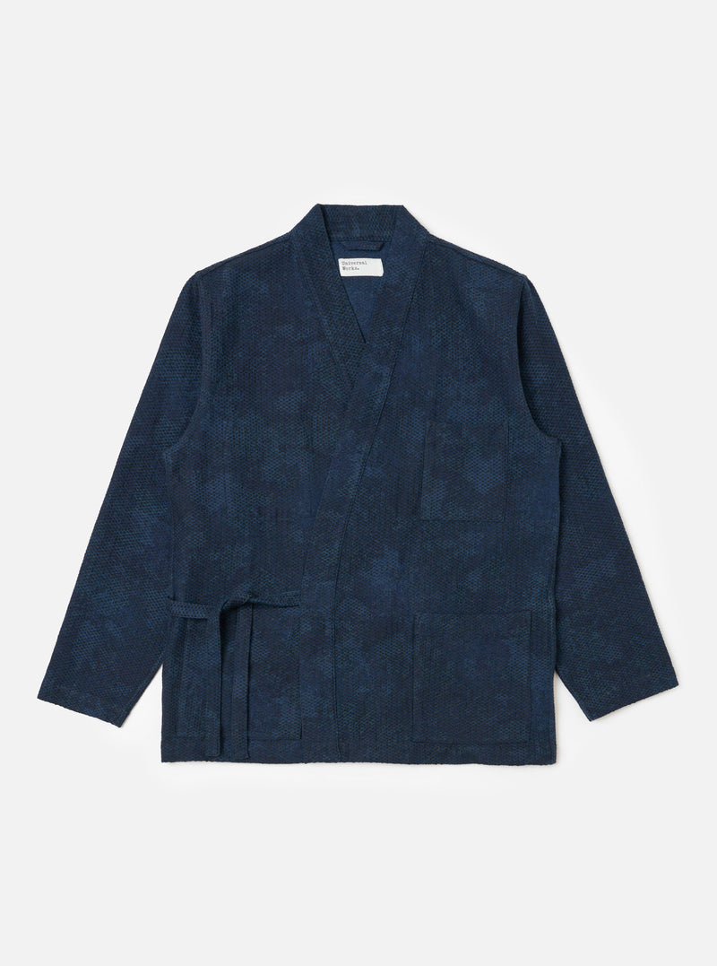 Black/Indigo Denim Camo Kyoto Work Jacket