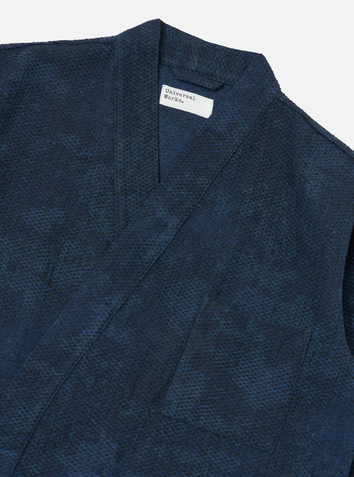 Black/Indigo Denim Camo Kyoto Work Jacket