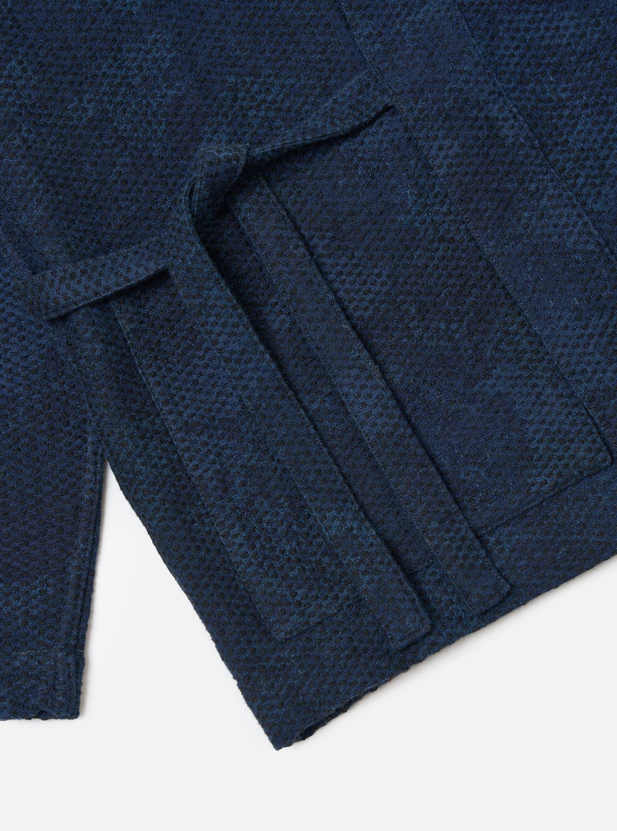 Black/Indigo Denim Camo Kyoto Work Jacket