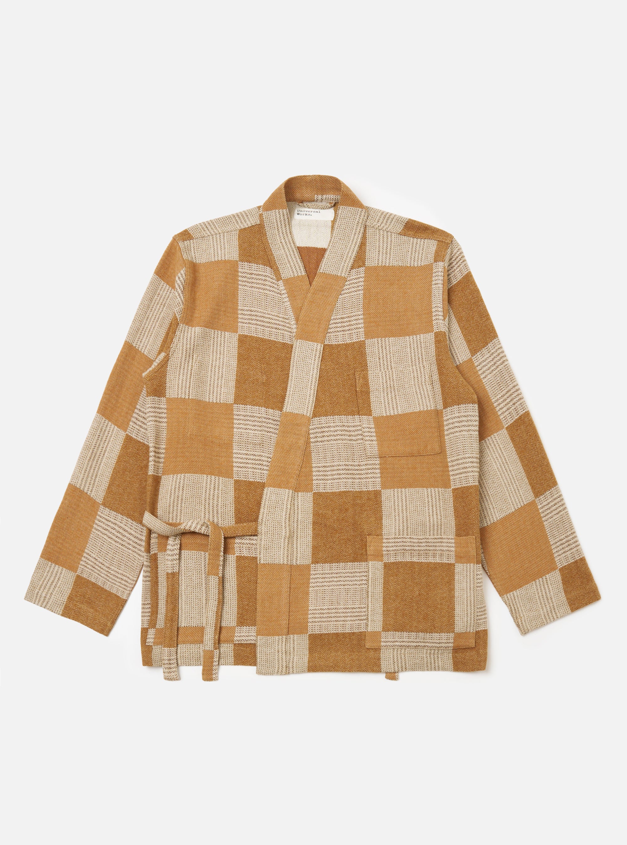 Sand Japanese Patchwork Kyoto Work Jacket