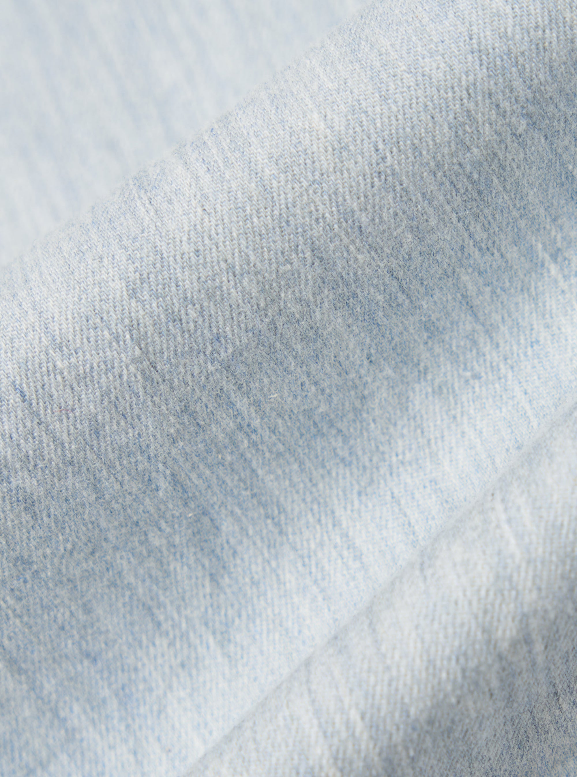 Sky Blue Brushed Organic Cotton Square Pocket Shirt