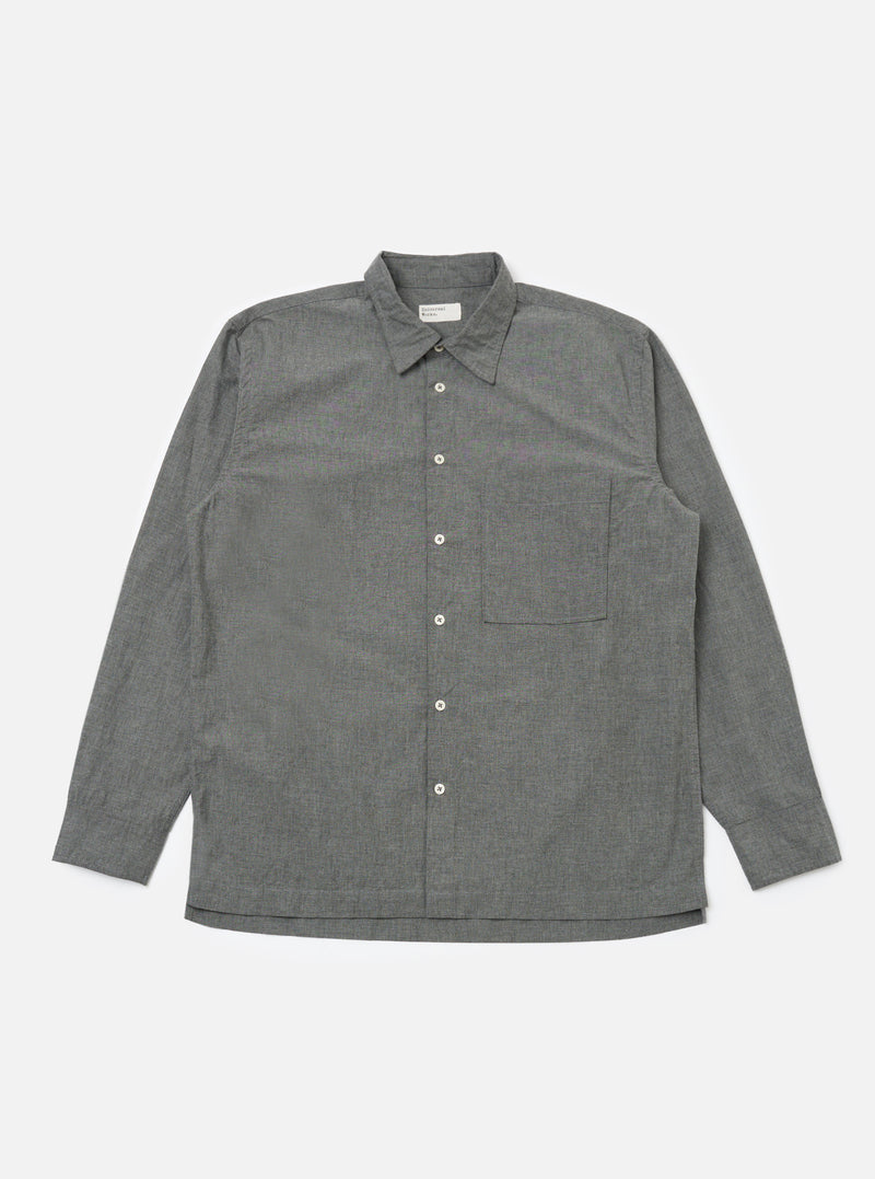 Charcoal Organic Chambray Lucky Shirt