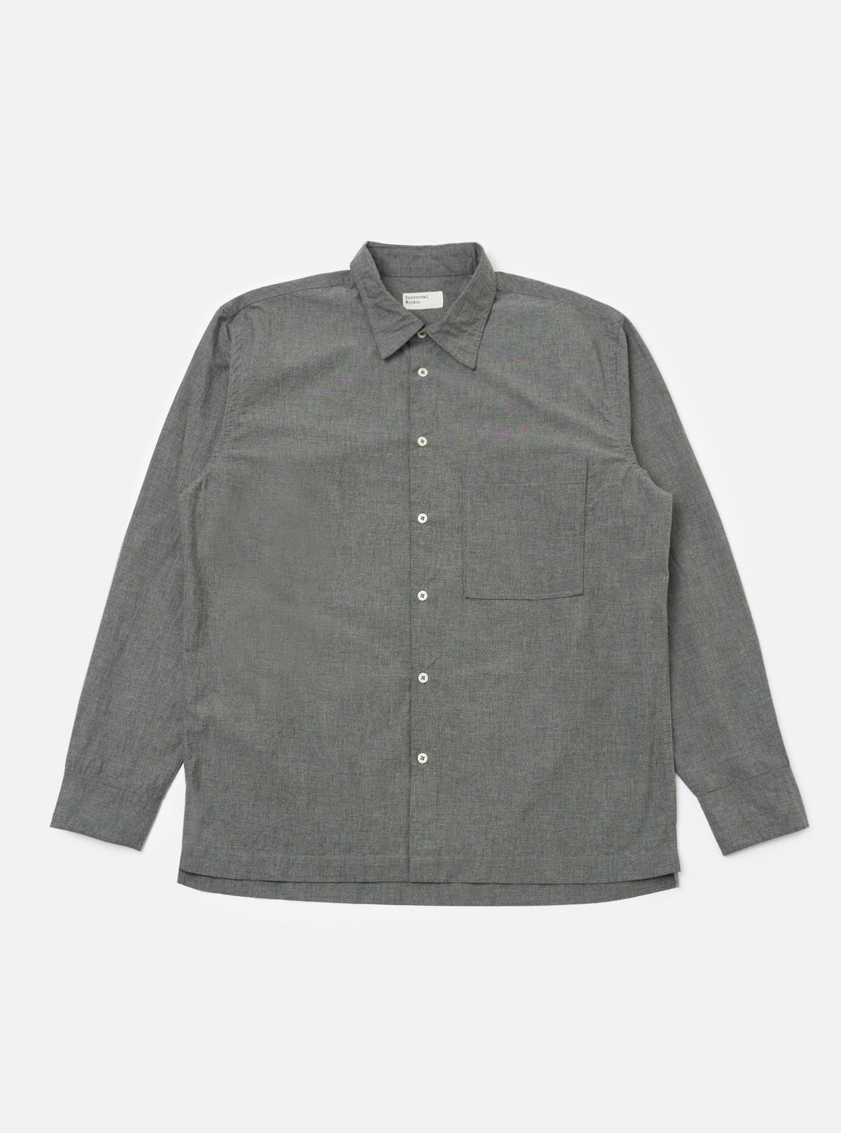 Charcoal Organic Chambray Lucky Shirt