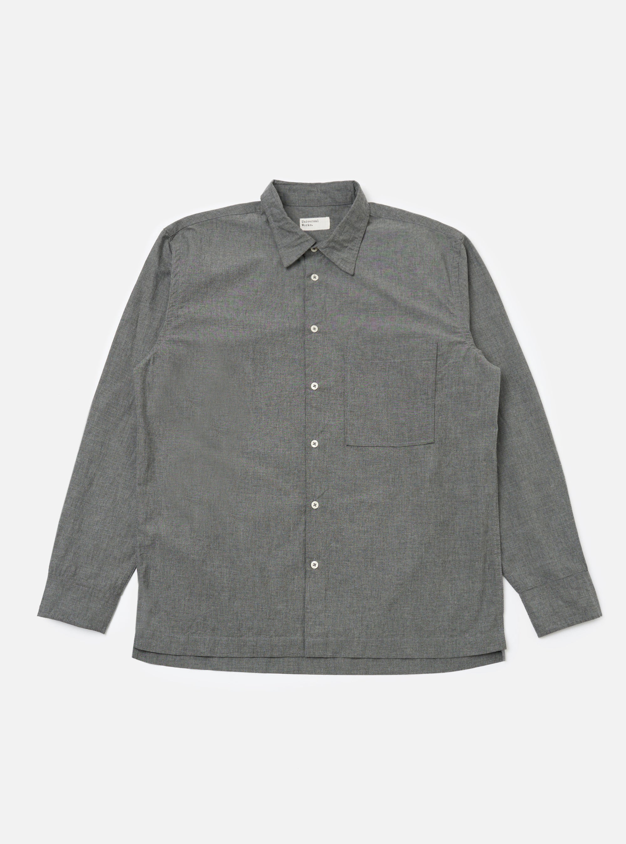 Charcoal Organic Chambray Lucky Shirt