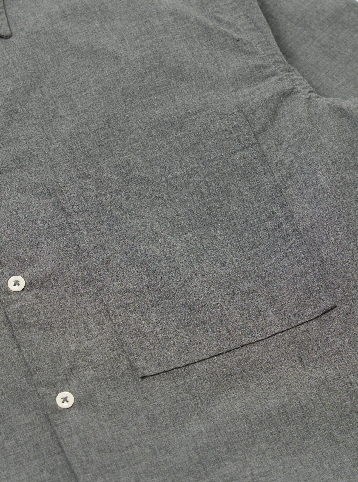 Charcoal Organic Chambray Lucky Shirt
