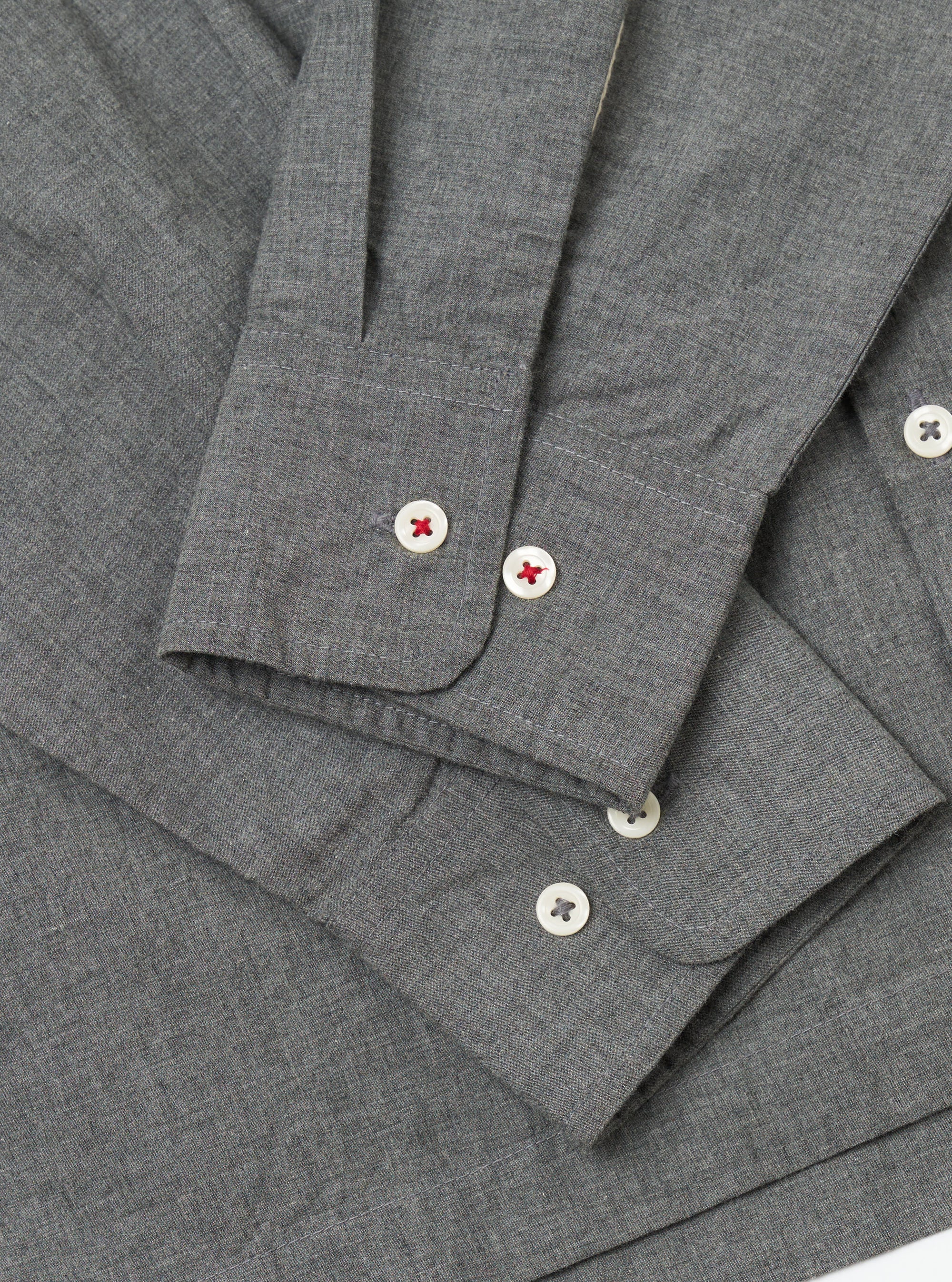 Charcoal Organic Chambray Lucky Shirt