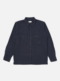 Dark Navy Sid Flannel CPO Shirt
