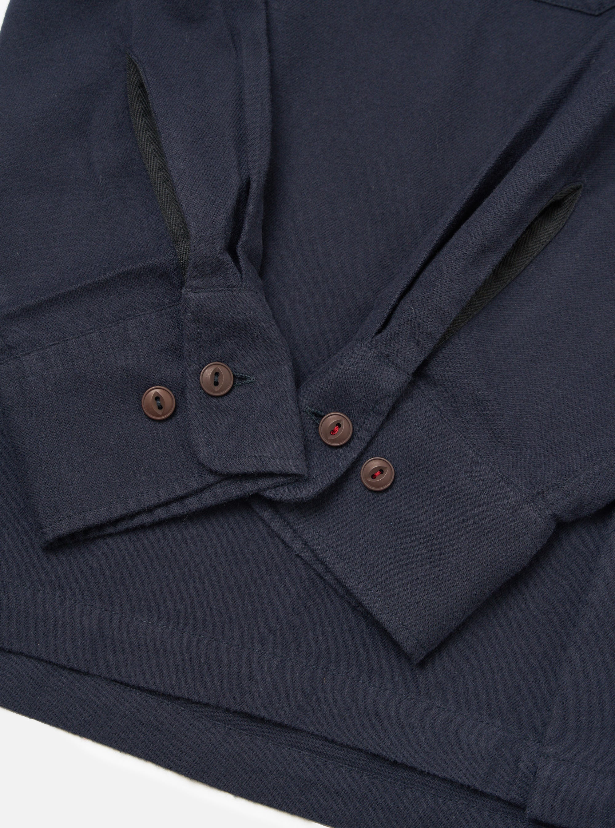 Dark Navy Sid Flannel CPO Shirt