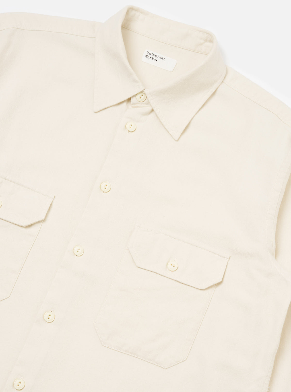 Ecru Sid Flannel CPO Shirt