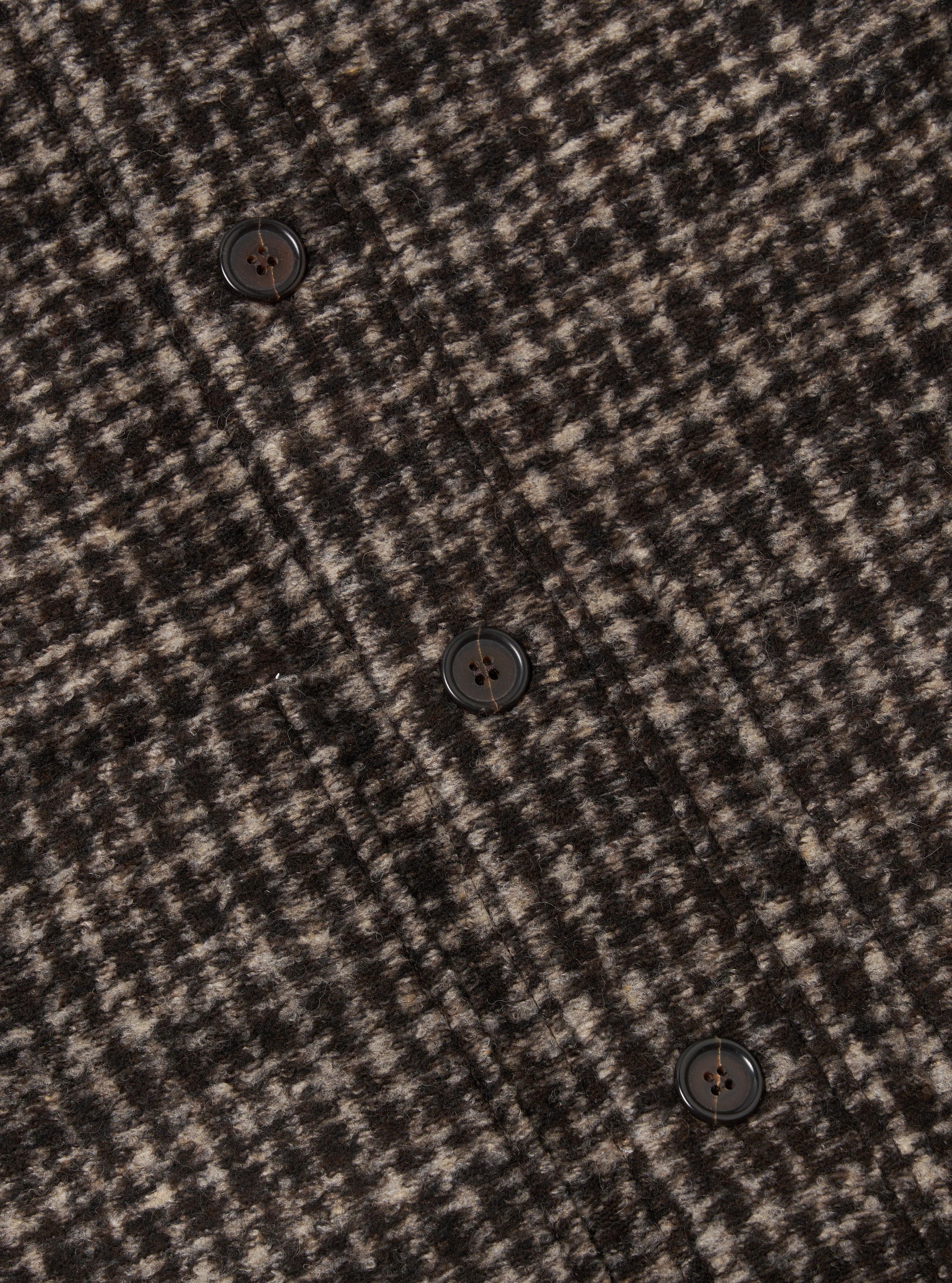 Brown Jacquard Knit Advance Cardigan