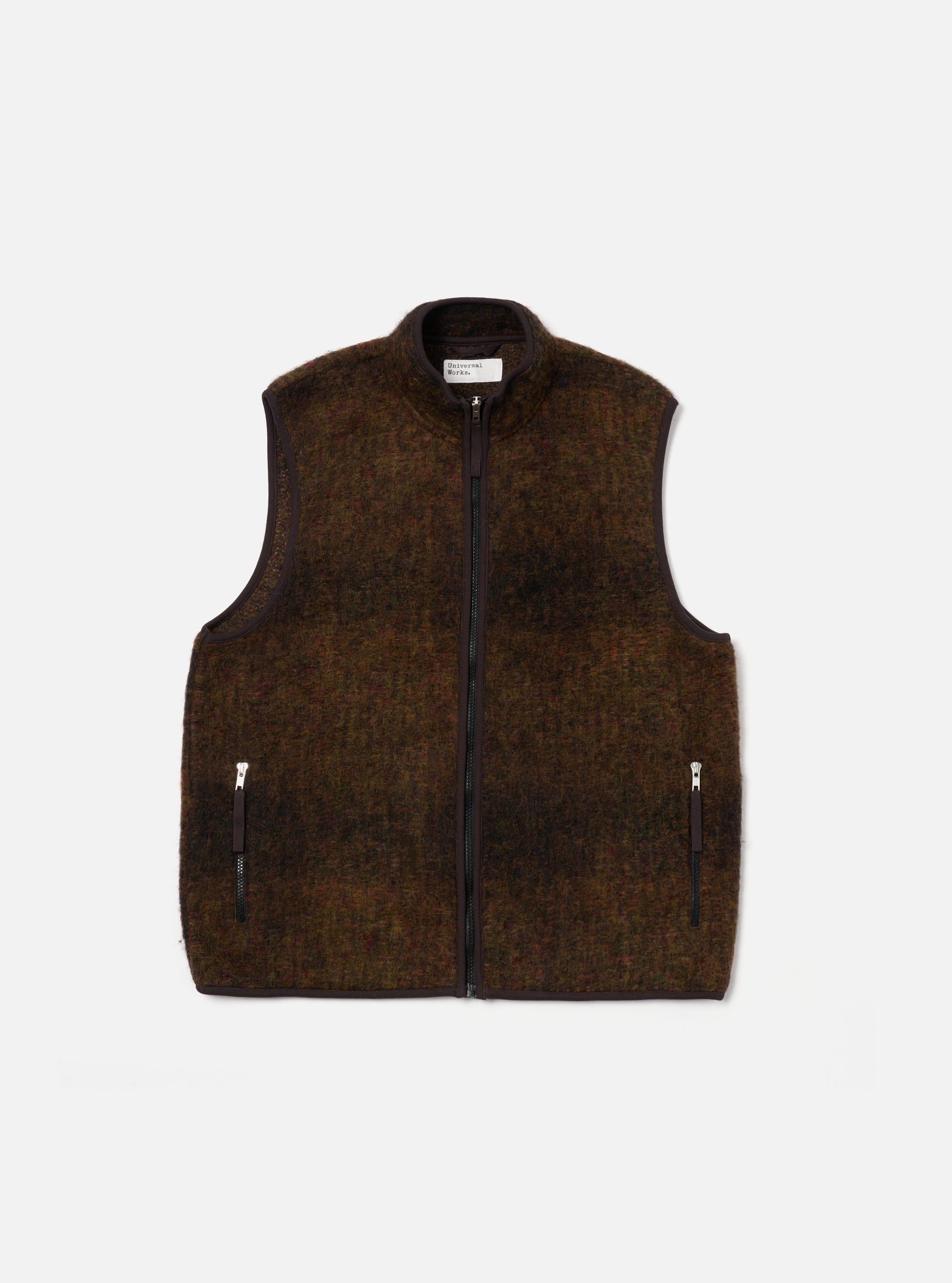 Brown Alps Fleece Climbing Gilet