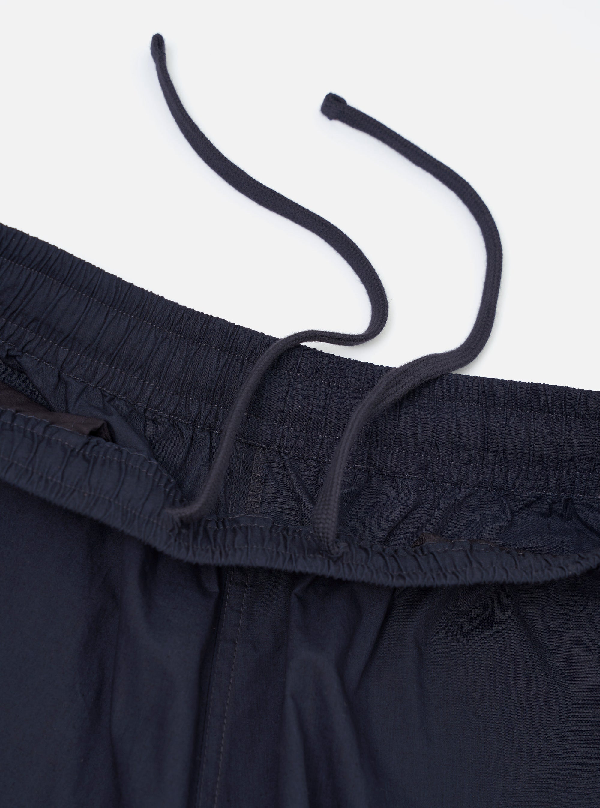 Navy Paper Touch Cotton Vacation Short