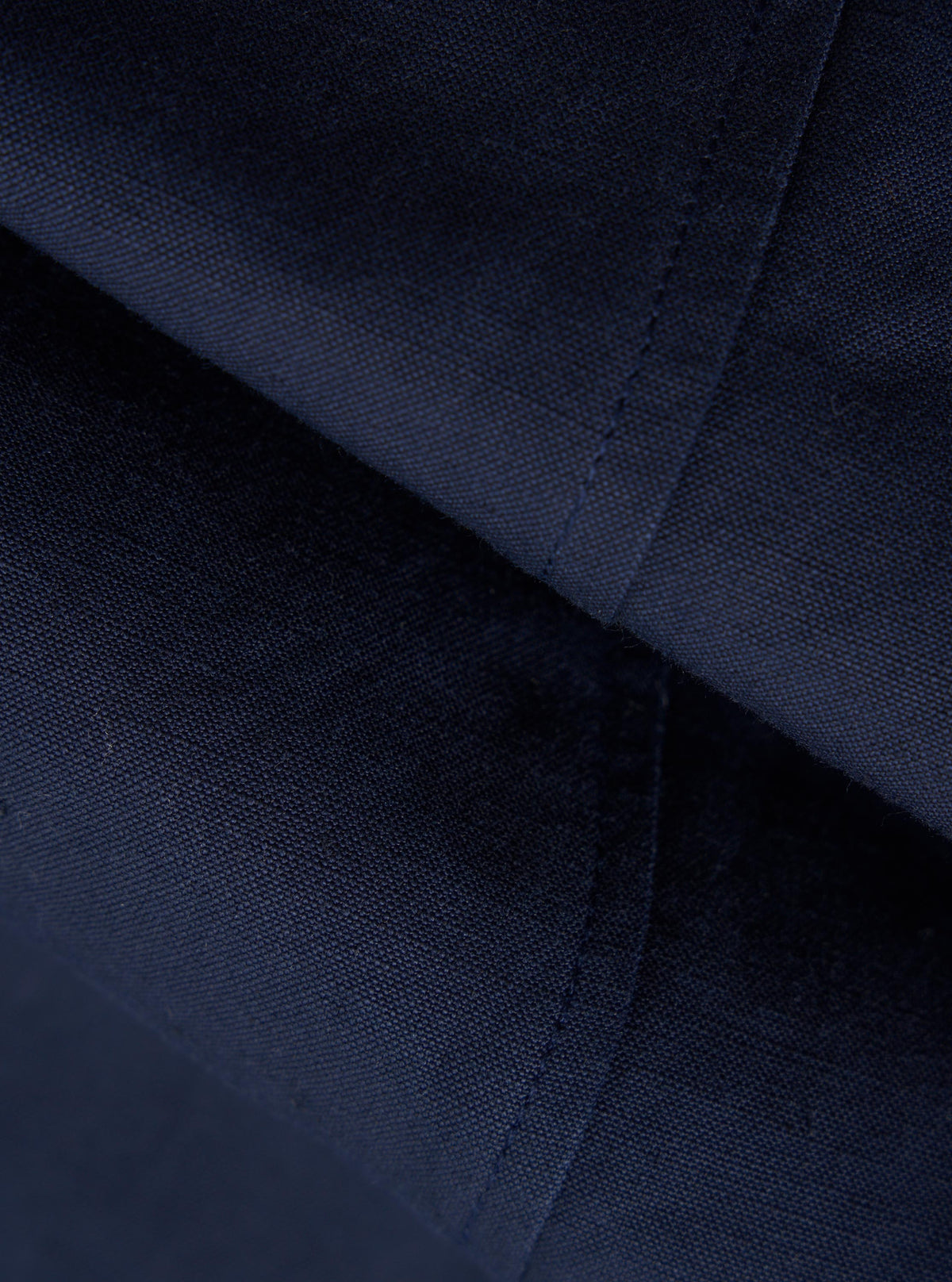 Navy Linen Slub Weave Manor Jacket