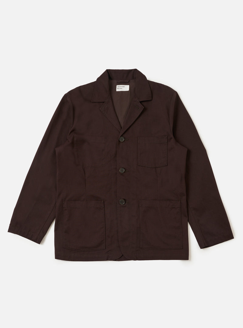 Brown Twill Dizzy Jacket
